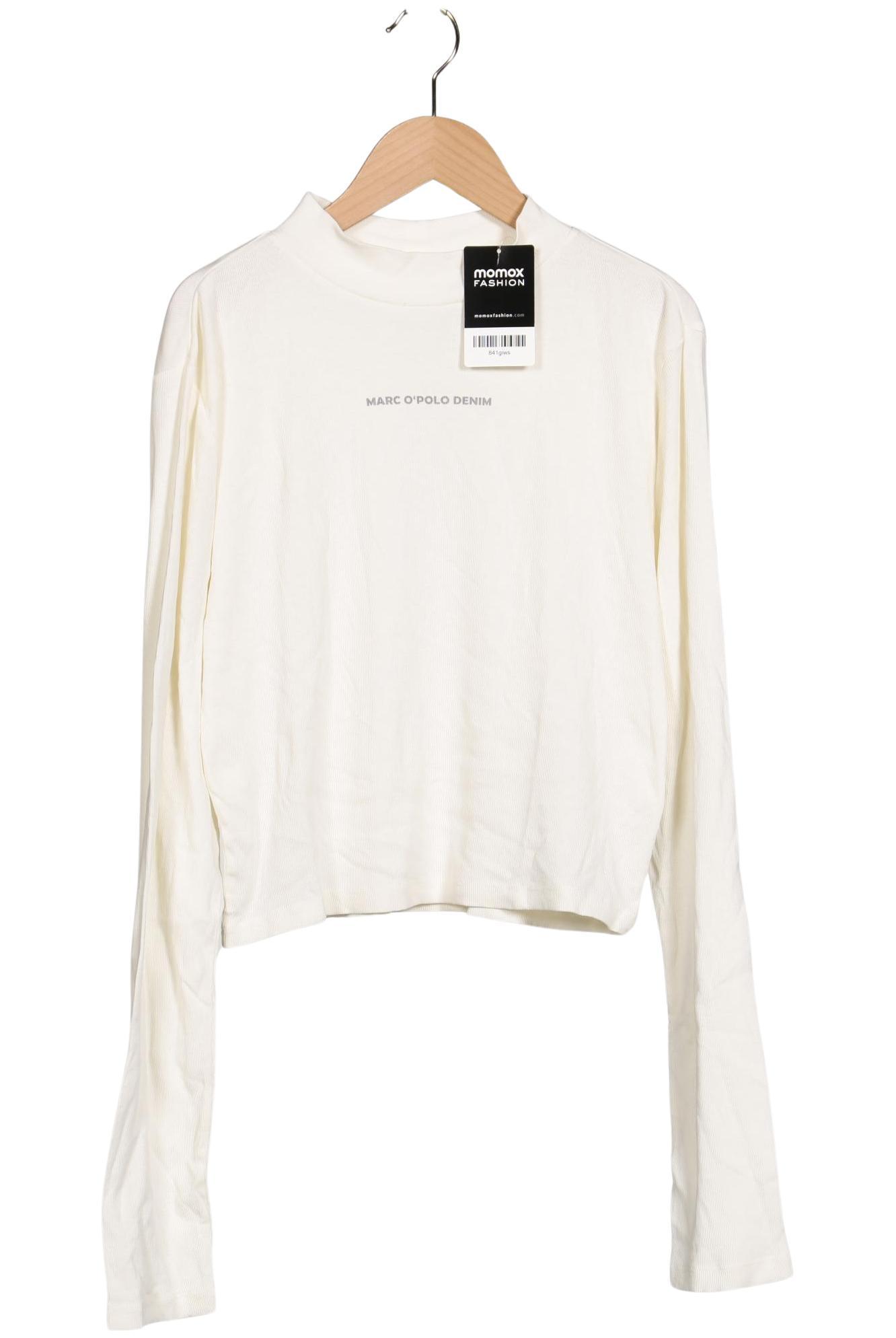 

Marc O Polo Damen Langarmshirt, weiß, Gr. 44