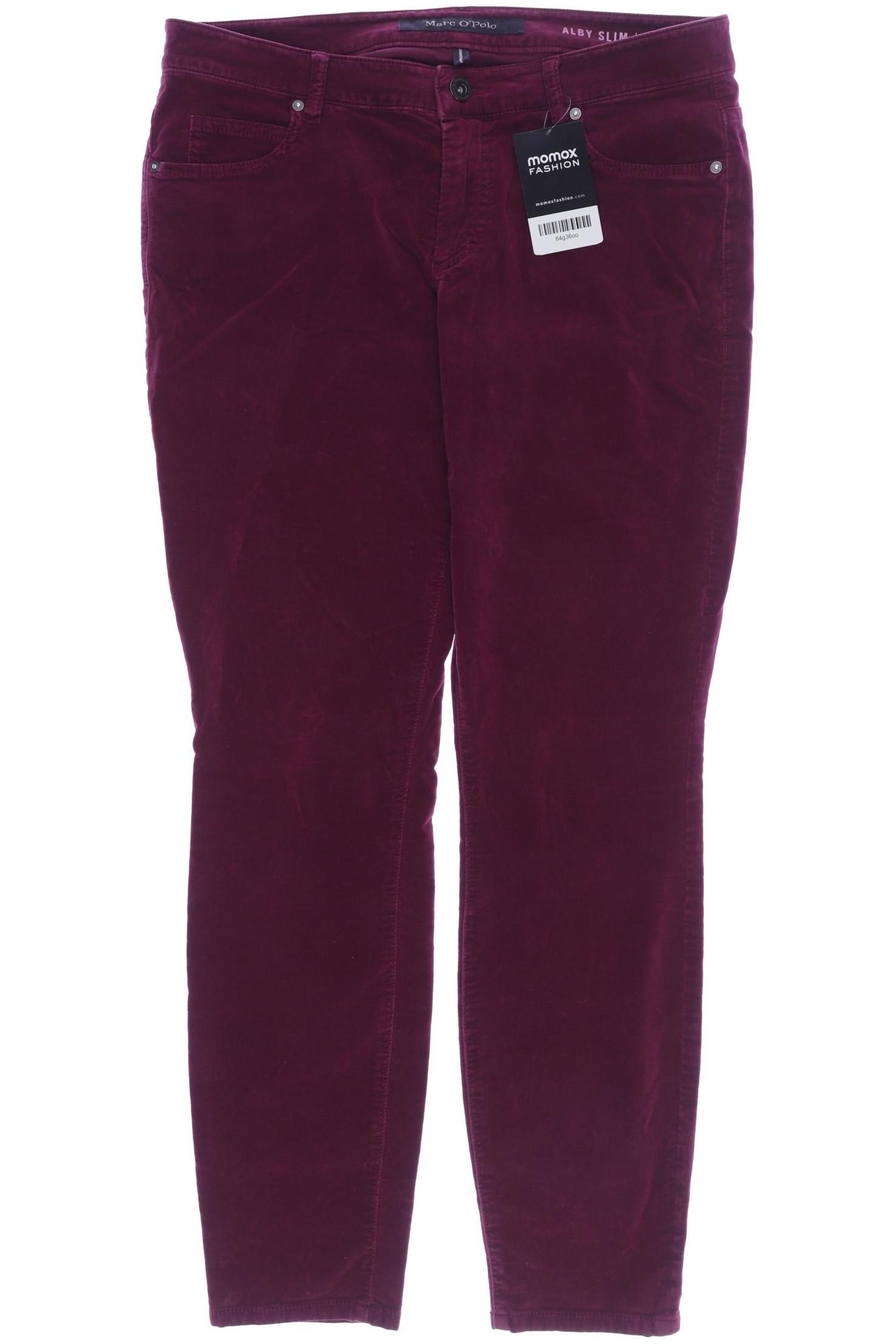 

Marc O Polo Damen Stoffhose, bordeaux
