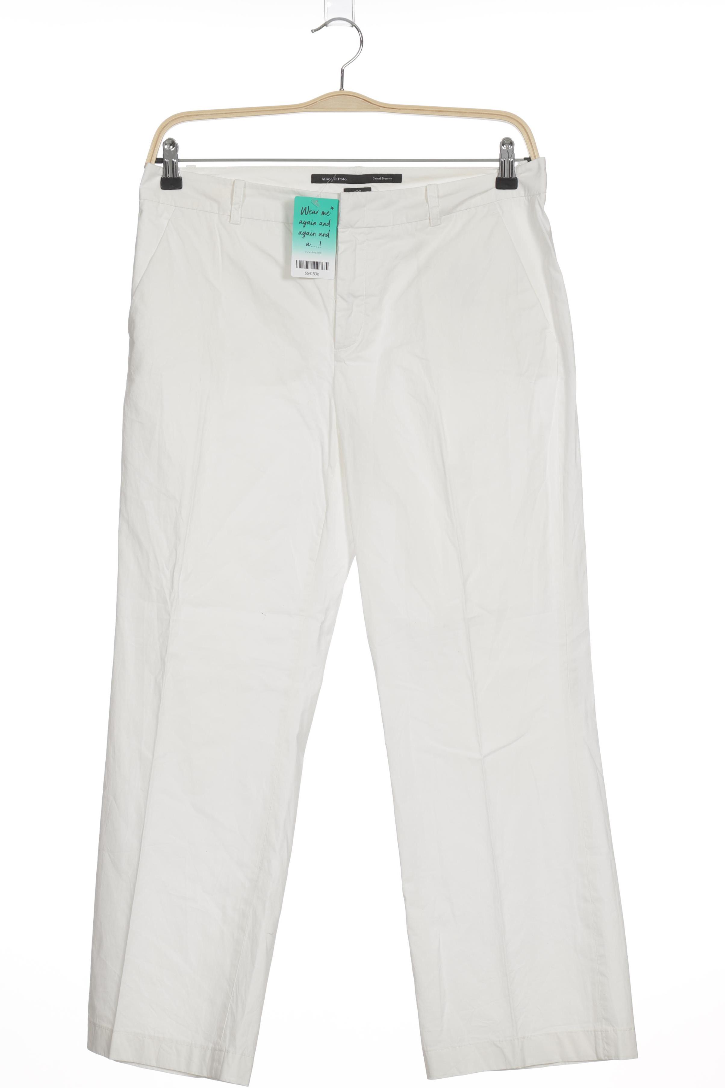 

Marc O Polo Damen Stoffhose, weiß, Gr. 0