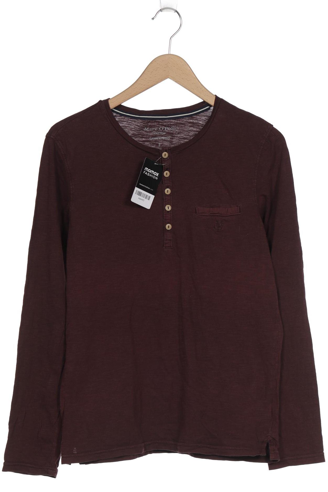 

Marc O Polo Herren Langarmshirt, bordeaux