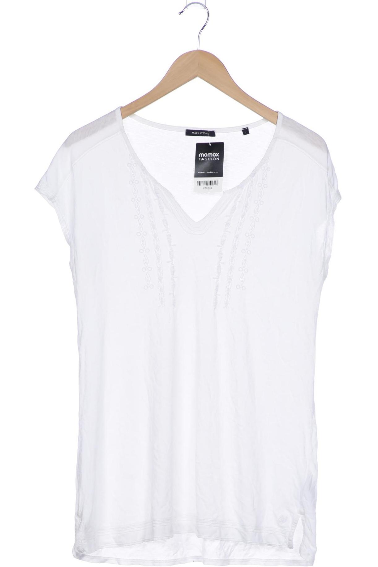 

Marc O Polo Damen T-Shirt, weiß, Gr. 42