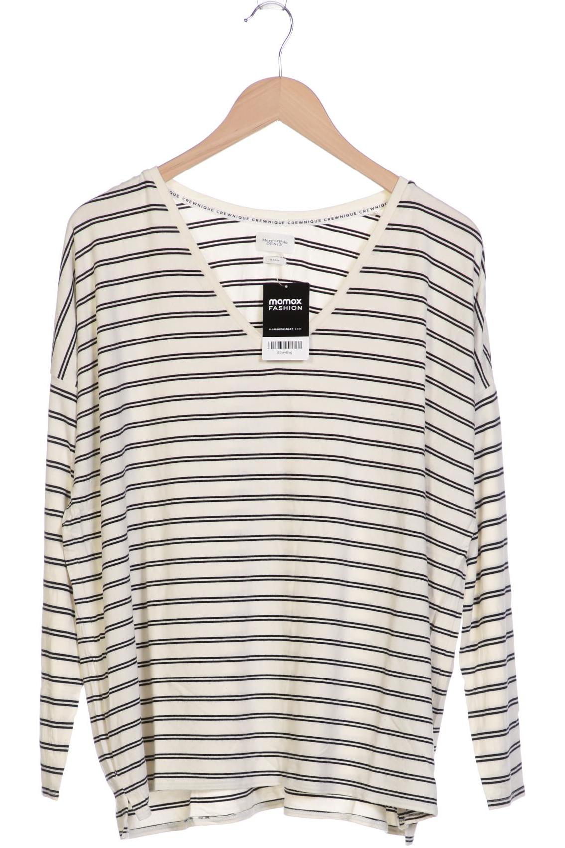 

Marc O Polo Damen Langarmshirt, weiß