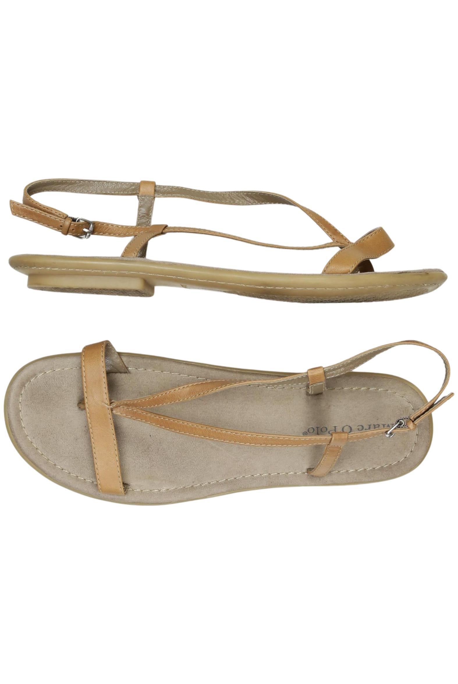 

Marc O Polo Damen Sandale, beige, Gr. 42