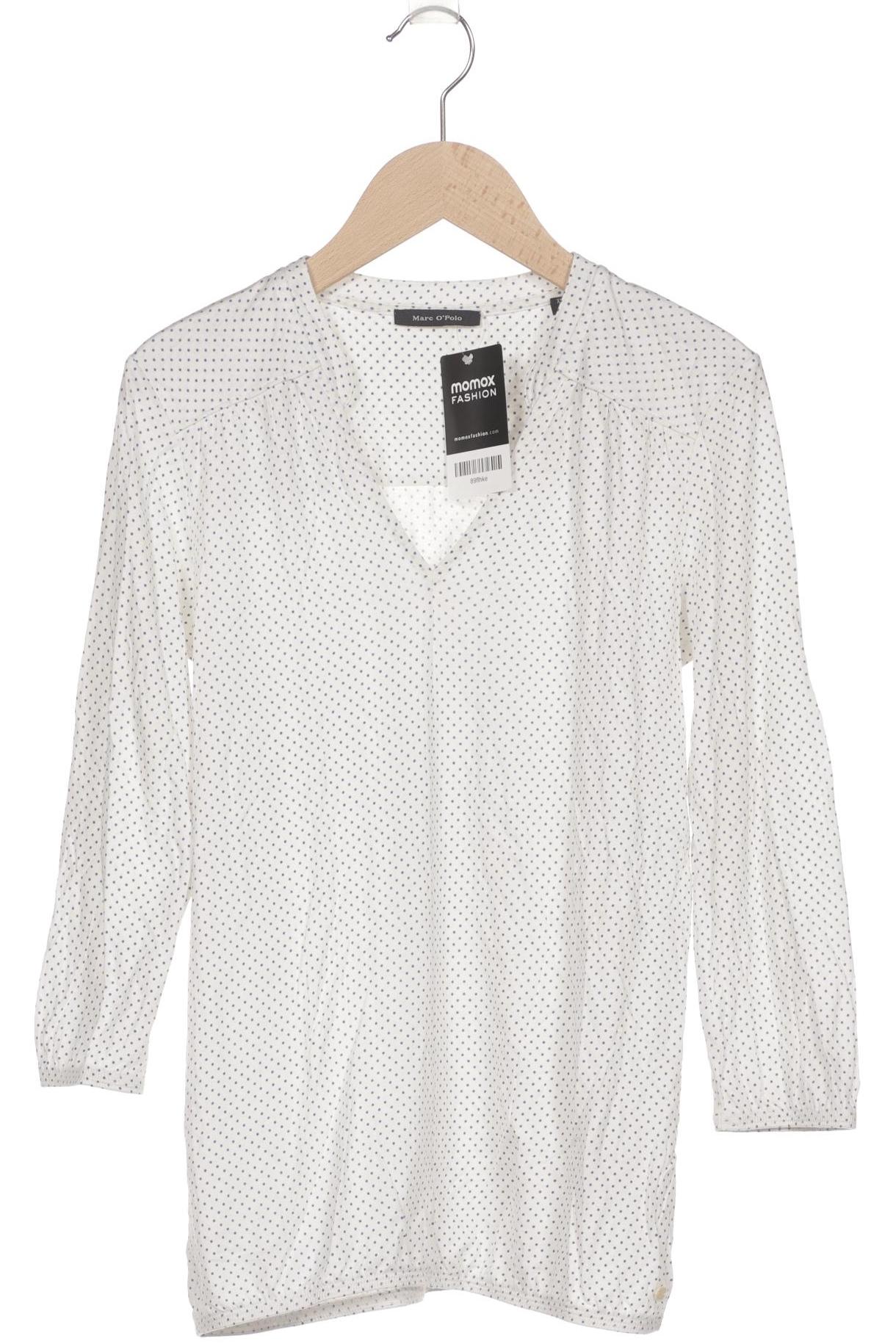 

Marc O Polo Damen Langarmshirt, weiß, Gr. 34