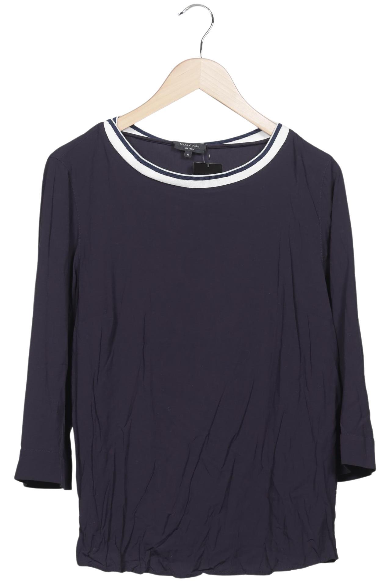 

Marc O Polo Damen Langarmshirt, marineblau, Gr. 40