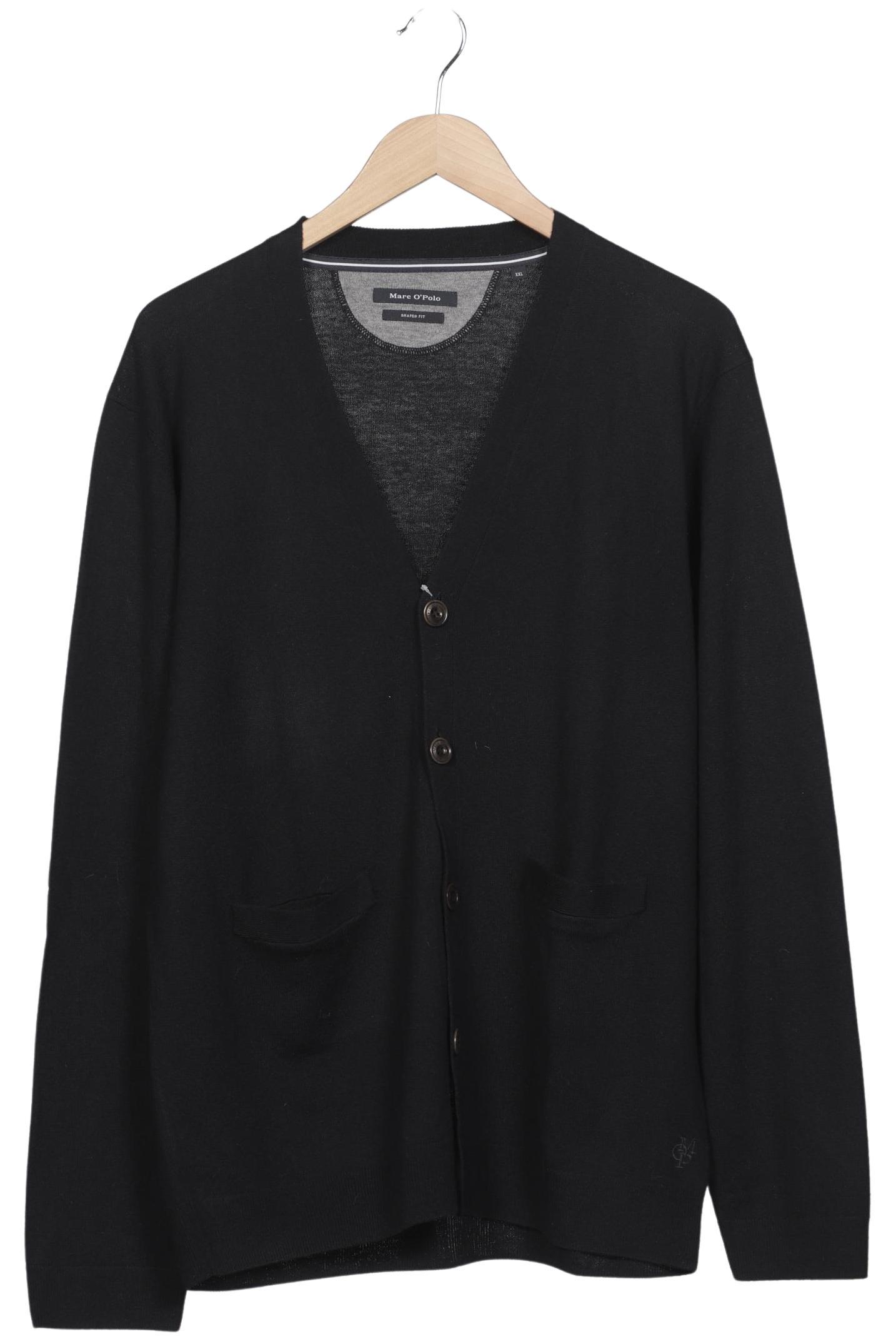 

Marc O Polo Herren Strickjacke, schwarz, Gr. 56