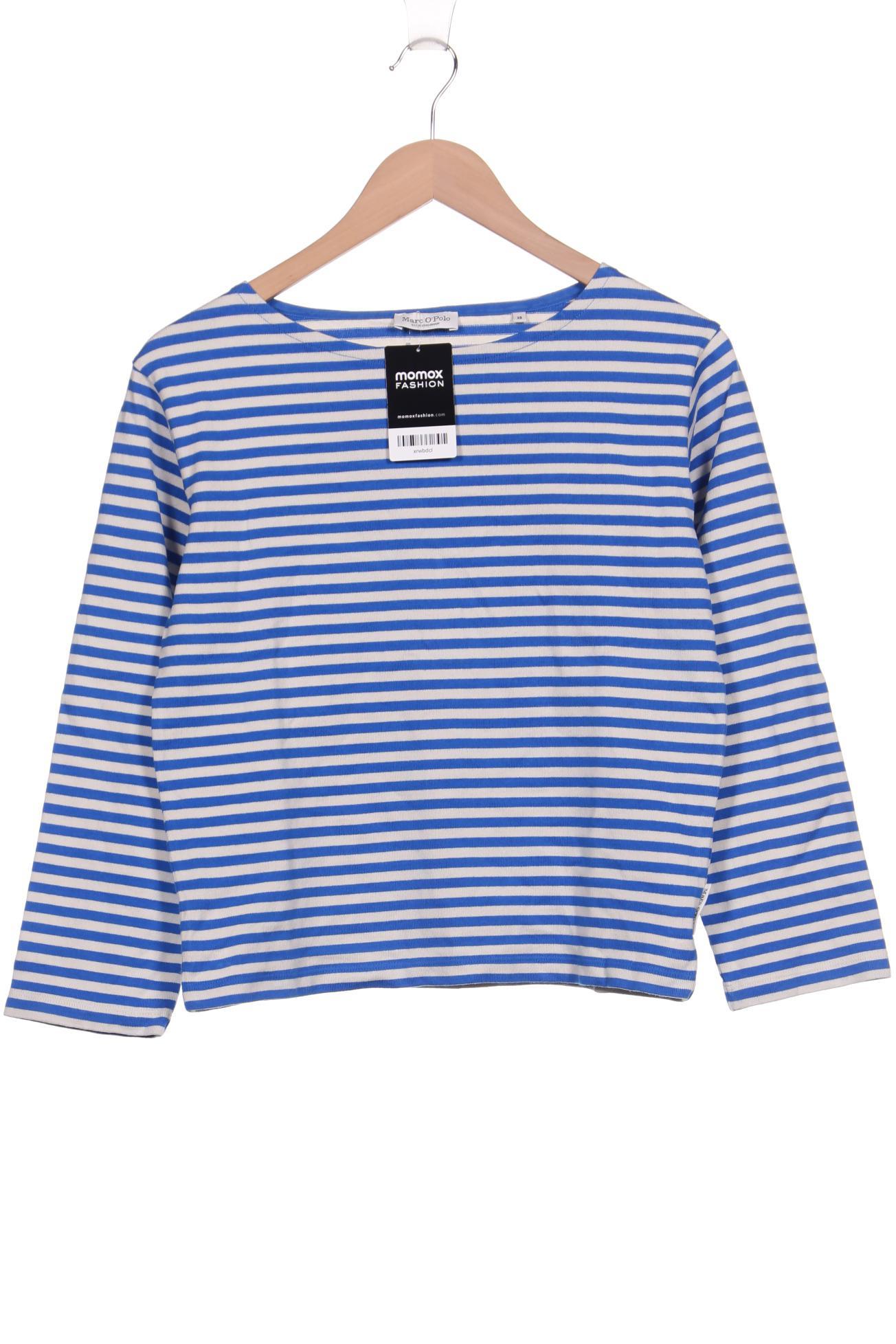 

Marc O Polo Damen Langarmshirt, blau, Gr. 34