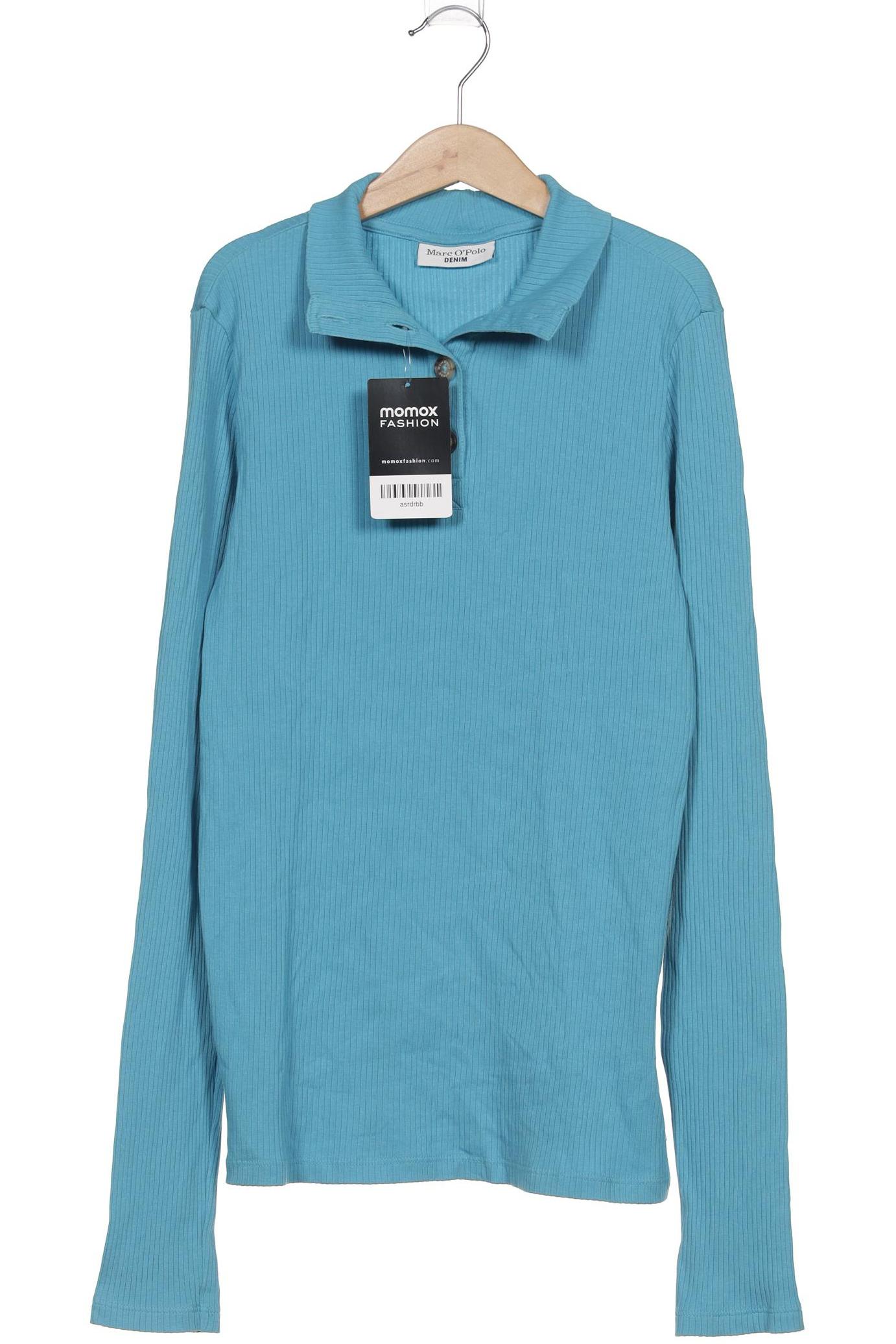

Marc O Polo Damen Langarmshirt, blau, Gr. 34