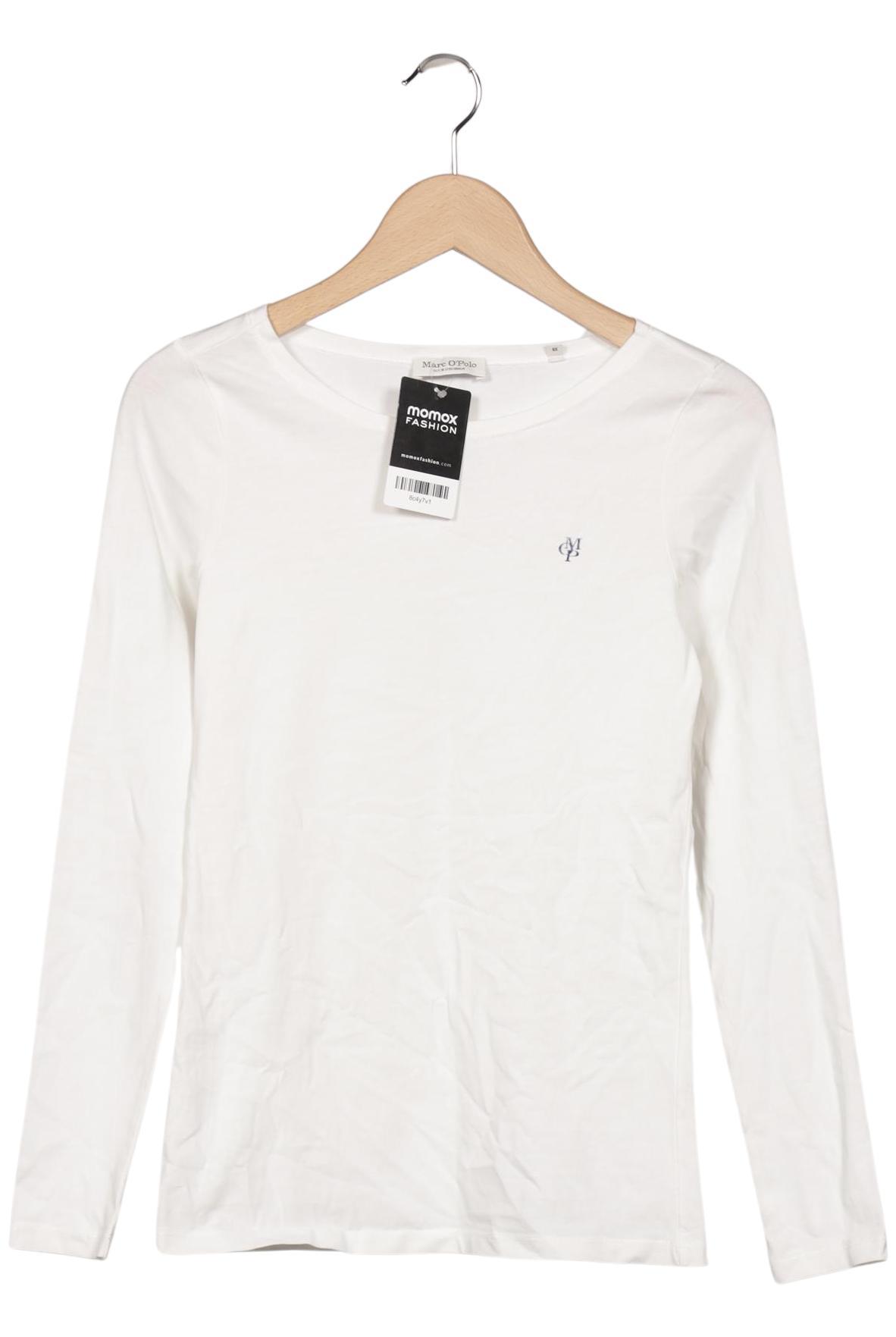 

Marc O Polo Damen Langarmshirt, weiß, Gr. 34