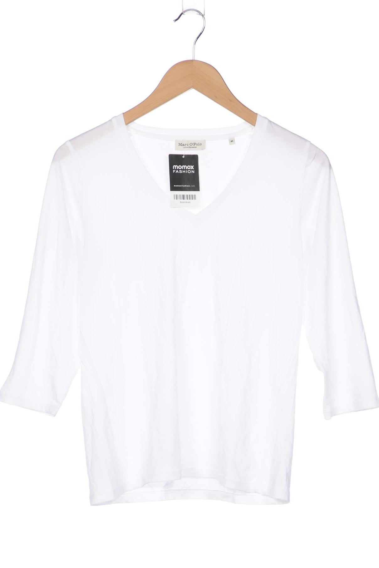 

Marc O Polo Damen Langarmshirt, weiß, Gr. 34