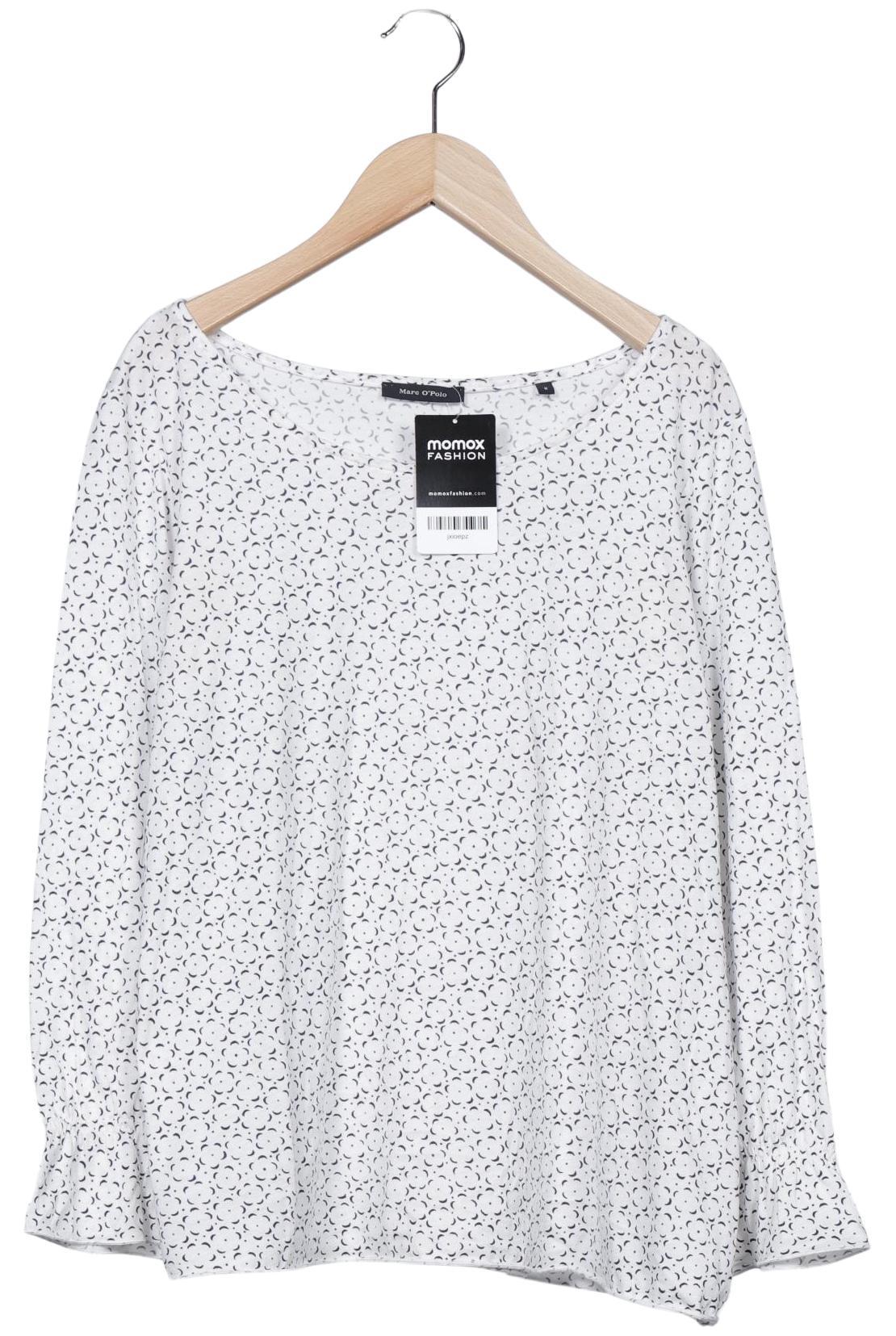 

Marc O Polo Damen Langarmshirt, weiß, Gr. 38