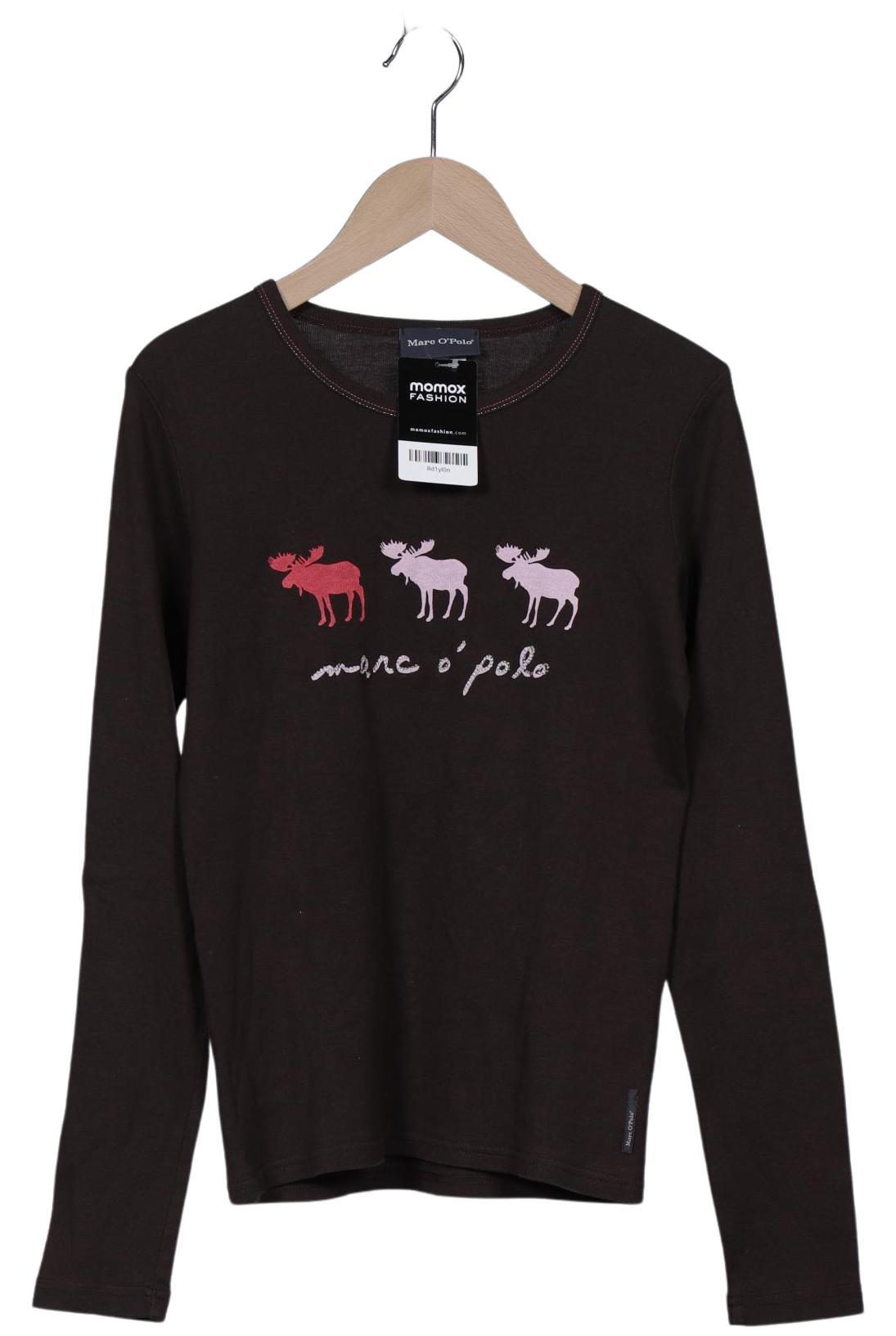 

Marc O Polo Damen Langarmshirt, braun, Gr. 36
