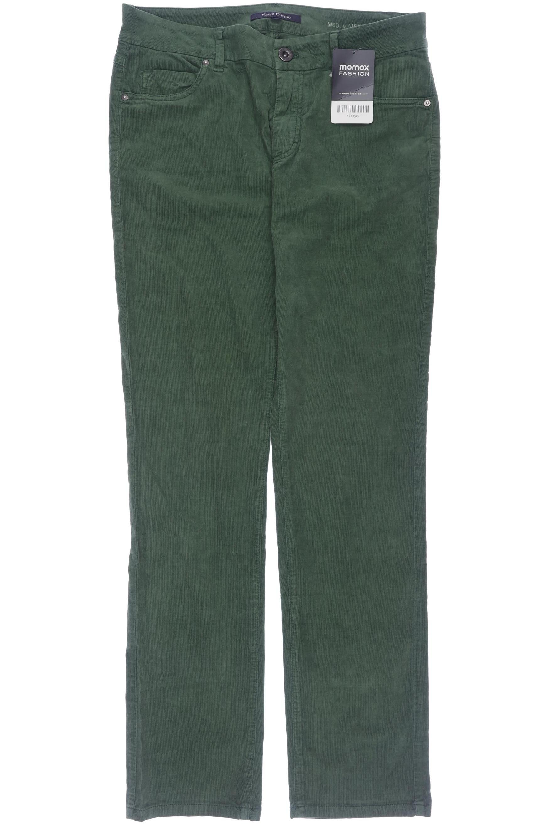 

Marc O Polo Damen Stoffhose, grün, Gr. 27