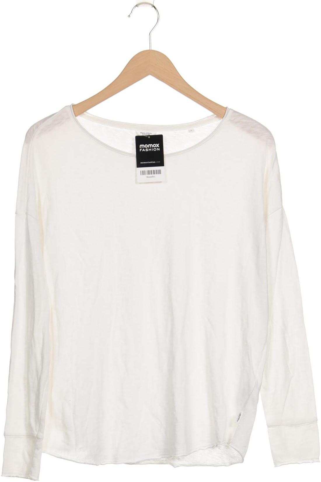 

Marc O Polo Damen Langarmshirt, weiß, Gr. 36