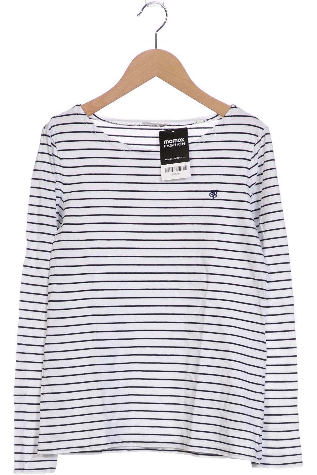 

Marc O Polo Damen Langarmshirt, weiß, Gr. 36