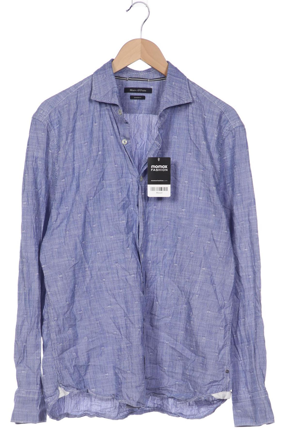 

Marc O Polo Herren Hemd, blau, Gr. 56