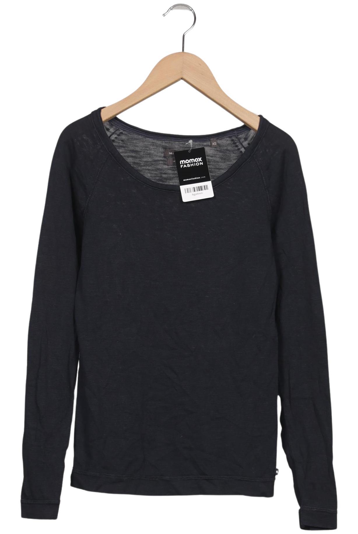 

Marc O Polo Damen Langarmshirt, marineblau, Gr. 34