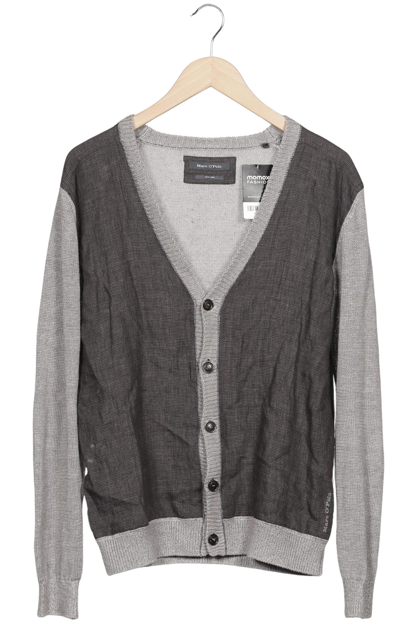 

Marc O Polo Herren Strickjacke, grau, Gr. 48
