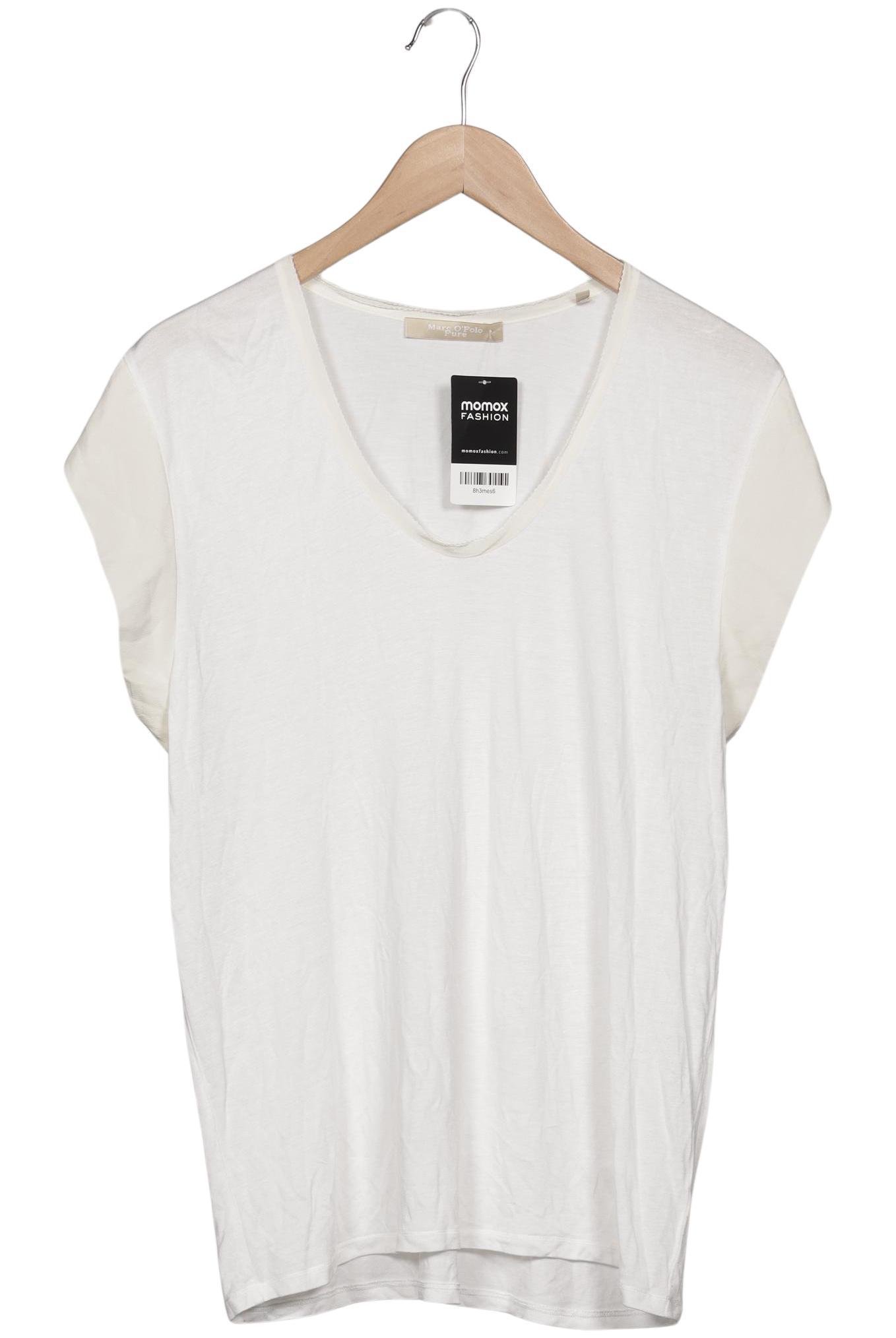 

Marc O Polo Damen T-Shirt, weiß, Gr. 44