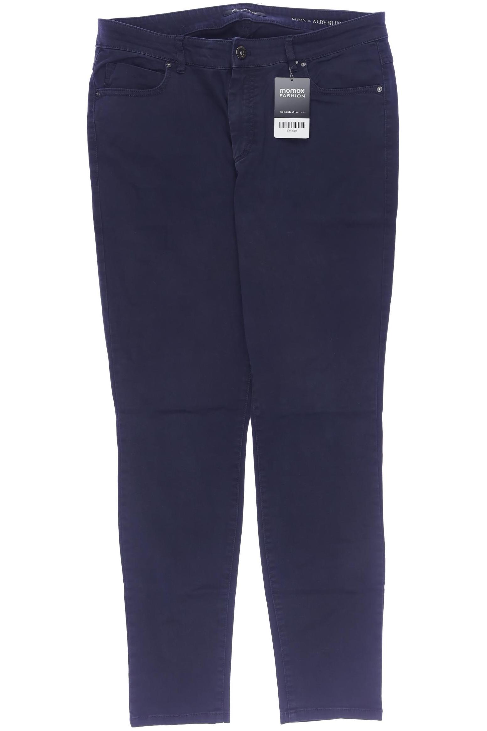 Thumbnail - Marc O Polo Damen Stoffhose, marineblau, Gr. 33