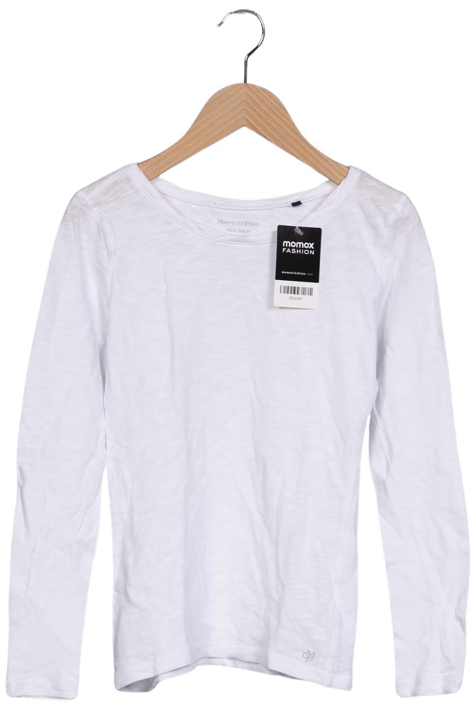 

Marc O Polo Damen Langarmshirt, weiß, Gr. 34