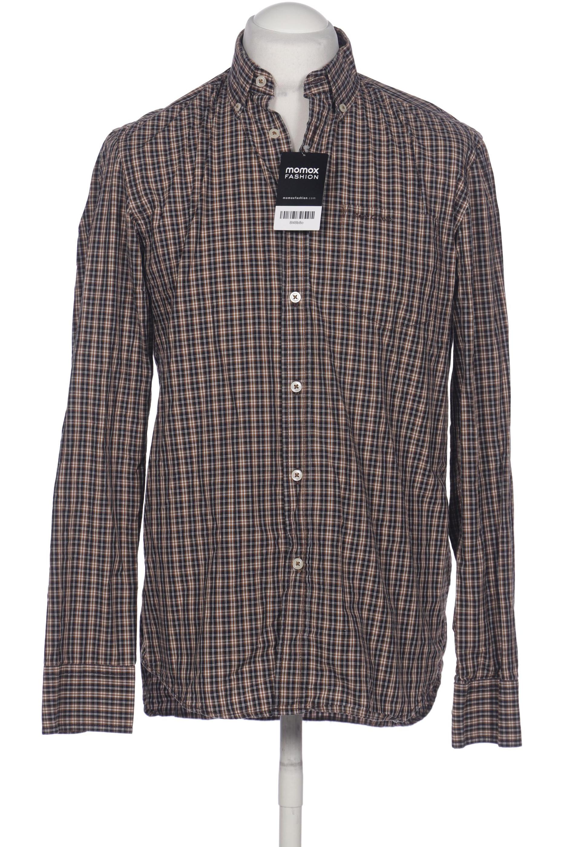 

Marc O Polo Herren Hemd, braun, Gr. 48