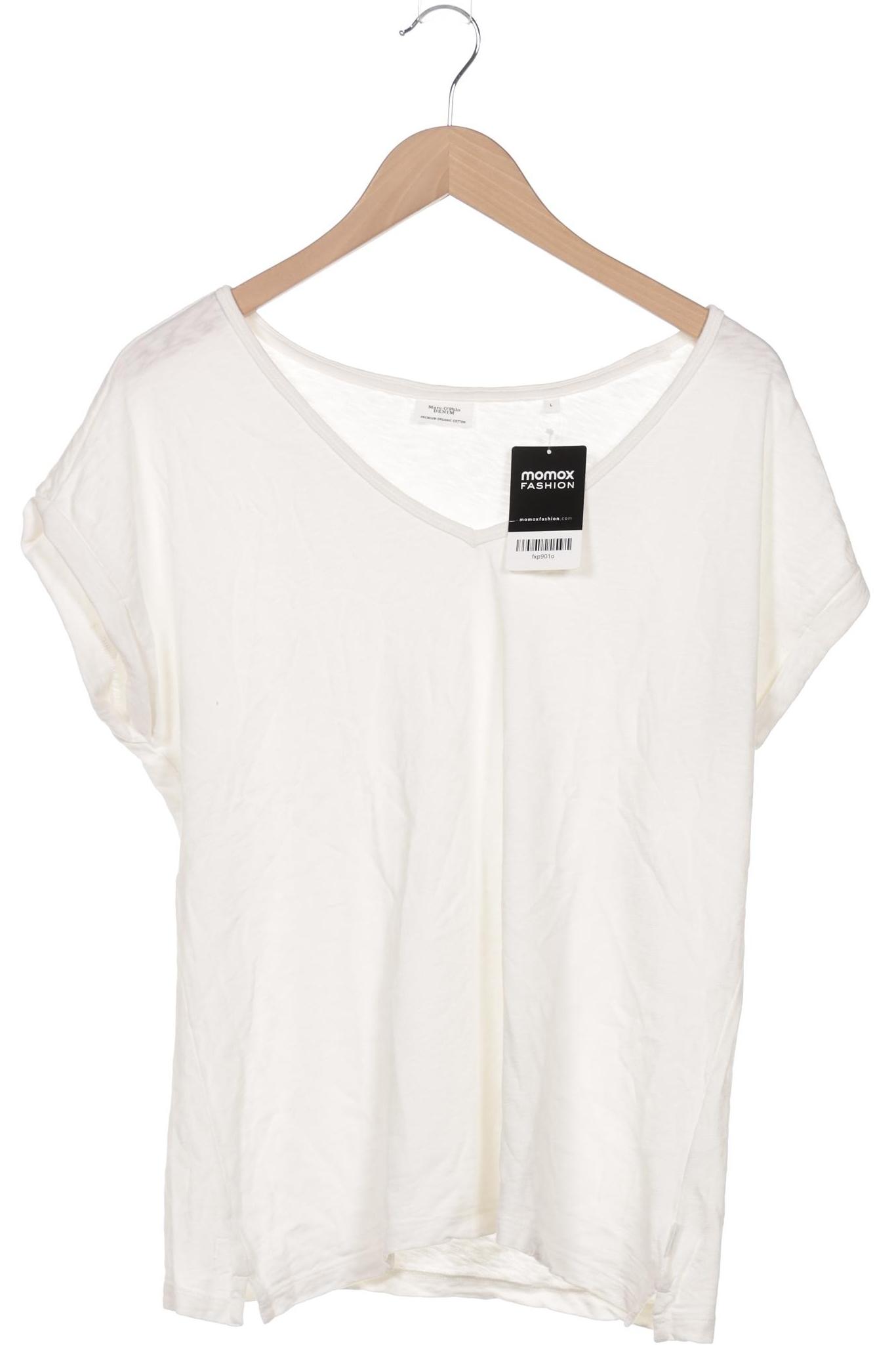 

Marc O Polo Damen T-Shirt, cremeweiß, Gr. 42