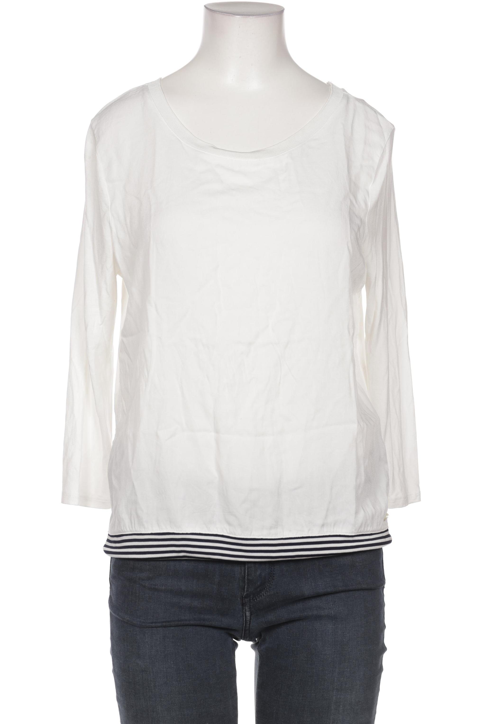 

Marc O Polo Damen Langarmshirt, weiß, Gr. 38