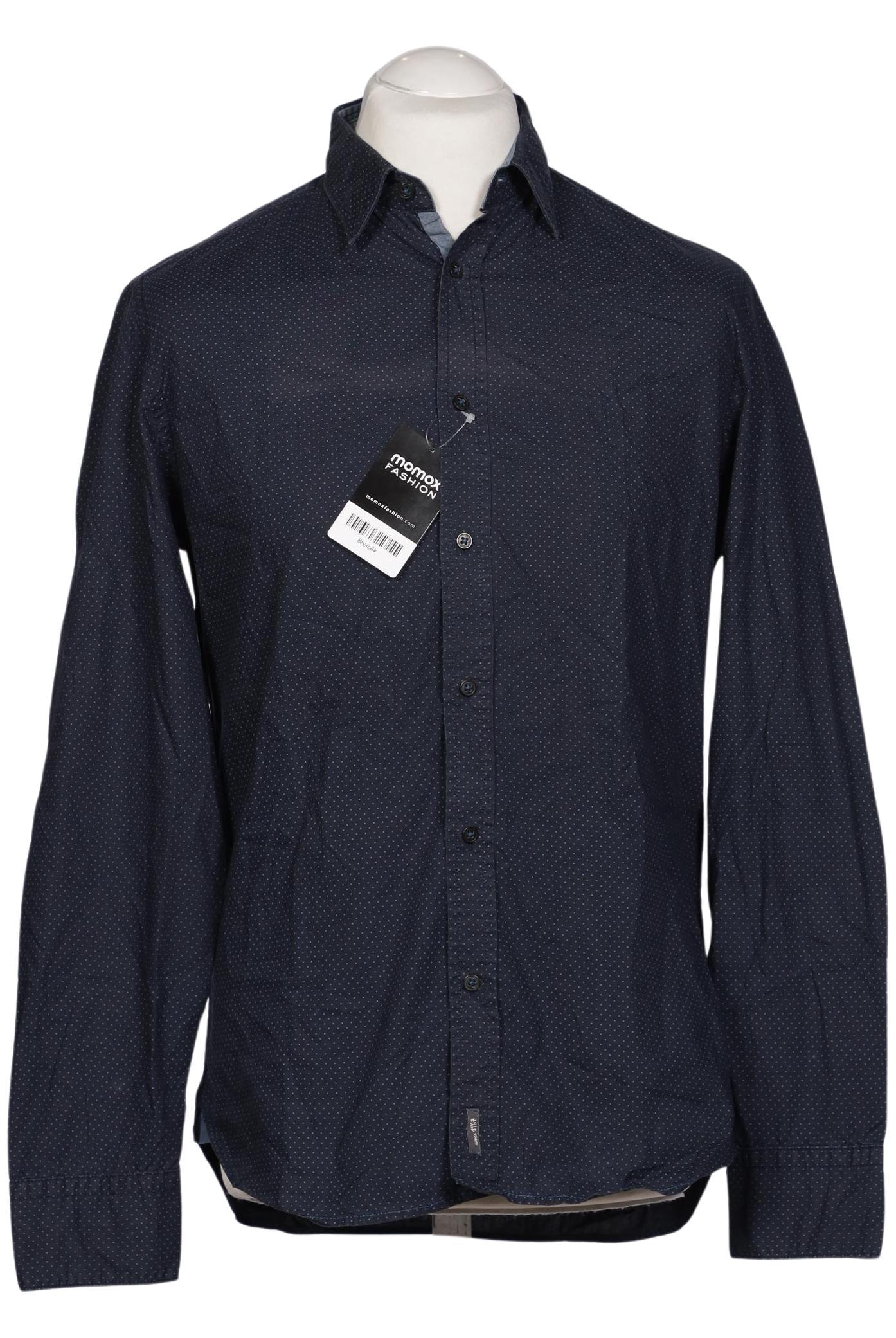 

Marc O Polo Herren Hemd, marineblau, Gr. 48