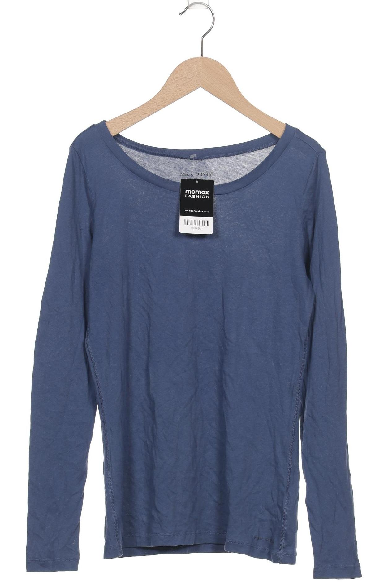 

Marc O Polo Damen Langarmshirt, blau, Gr. 38