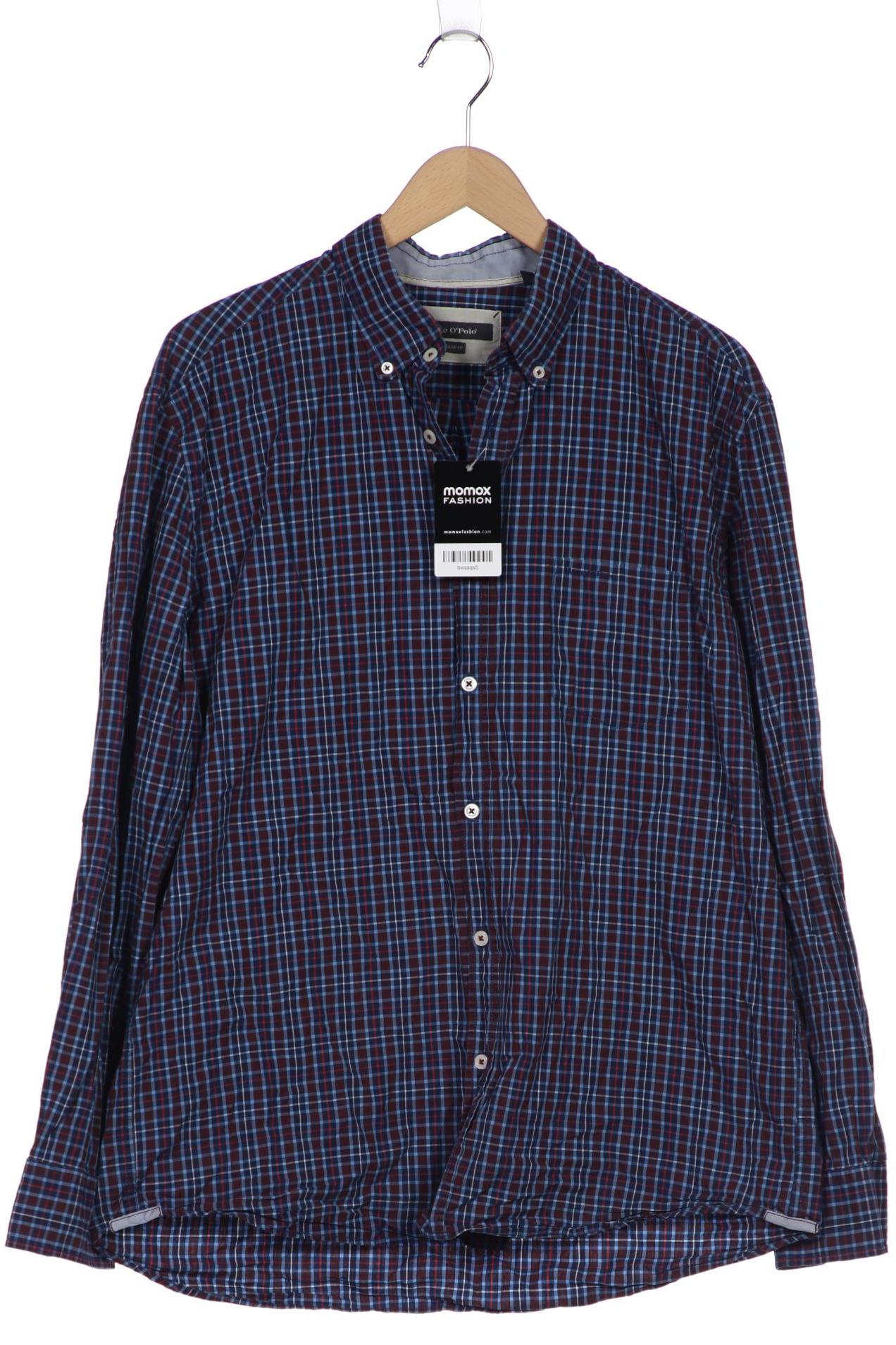 

Marc O Polo Herren Hemd, marineblau, Gr. 56