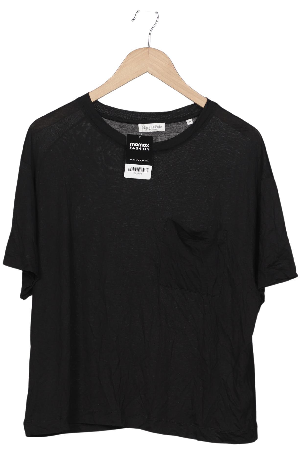 

Marc O Polo Damen T-Shirt, schwarz, Gr. 46