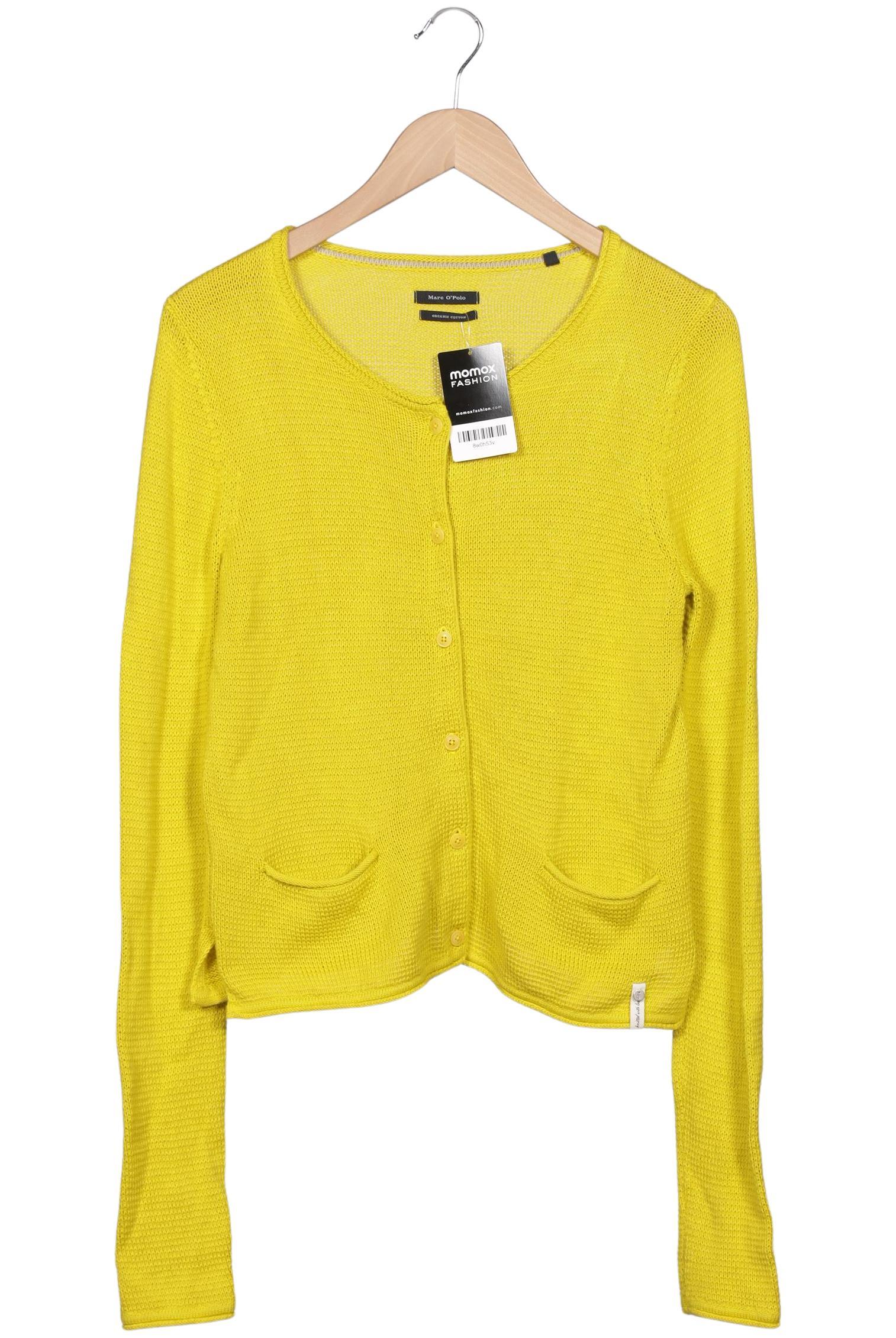 

Marc O Polo Damen Strickjacke, gelb, Gr. 34