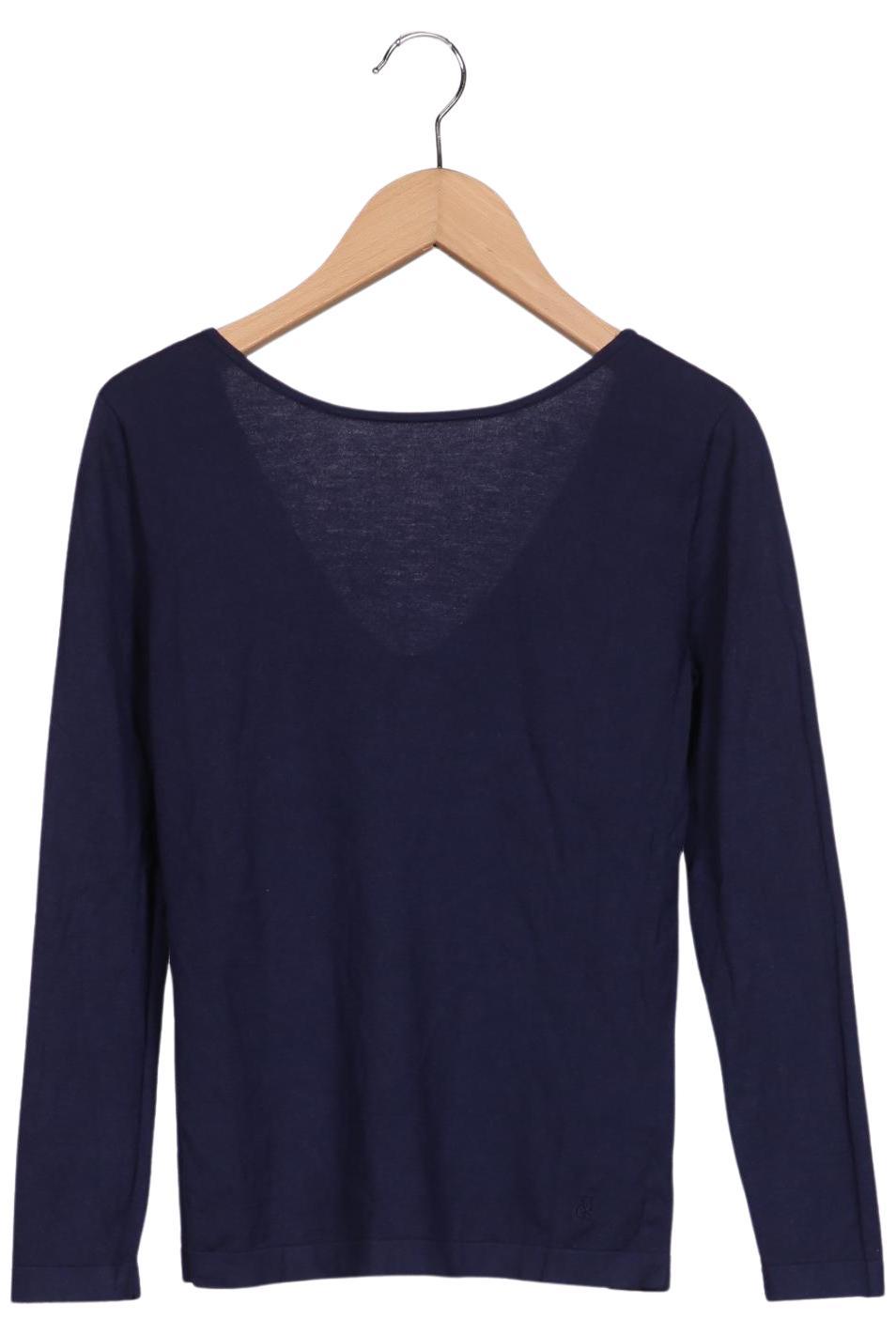 

Marc O Polo Damen Langarmshirt, marineblau, Gr. 34