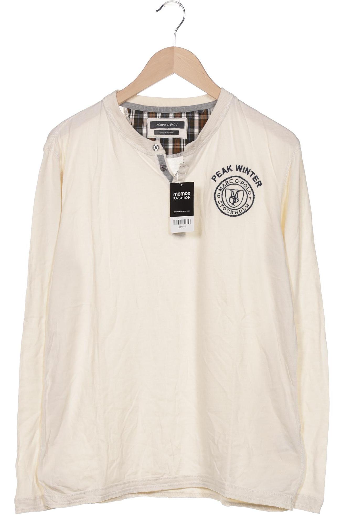 

Marc O Polo Herren Langarmshirt, cremeweiß, Gr. 52
