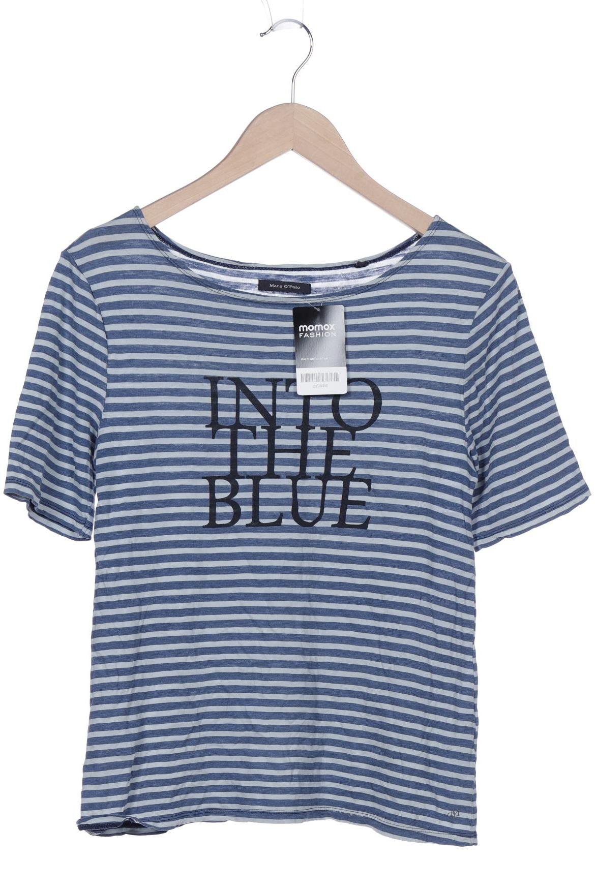 

Marc O Polo Damen T-Shirt, blau, Gr. 34