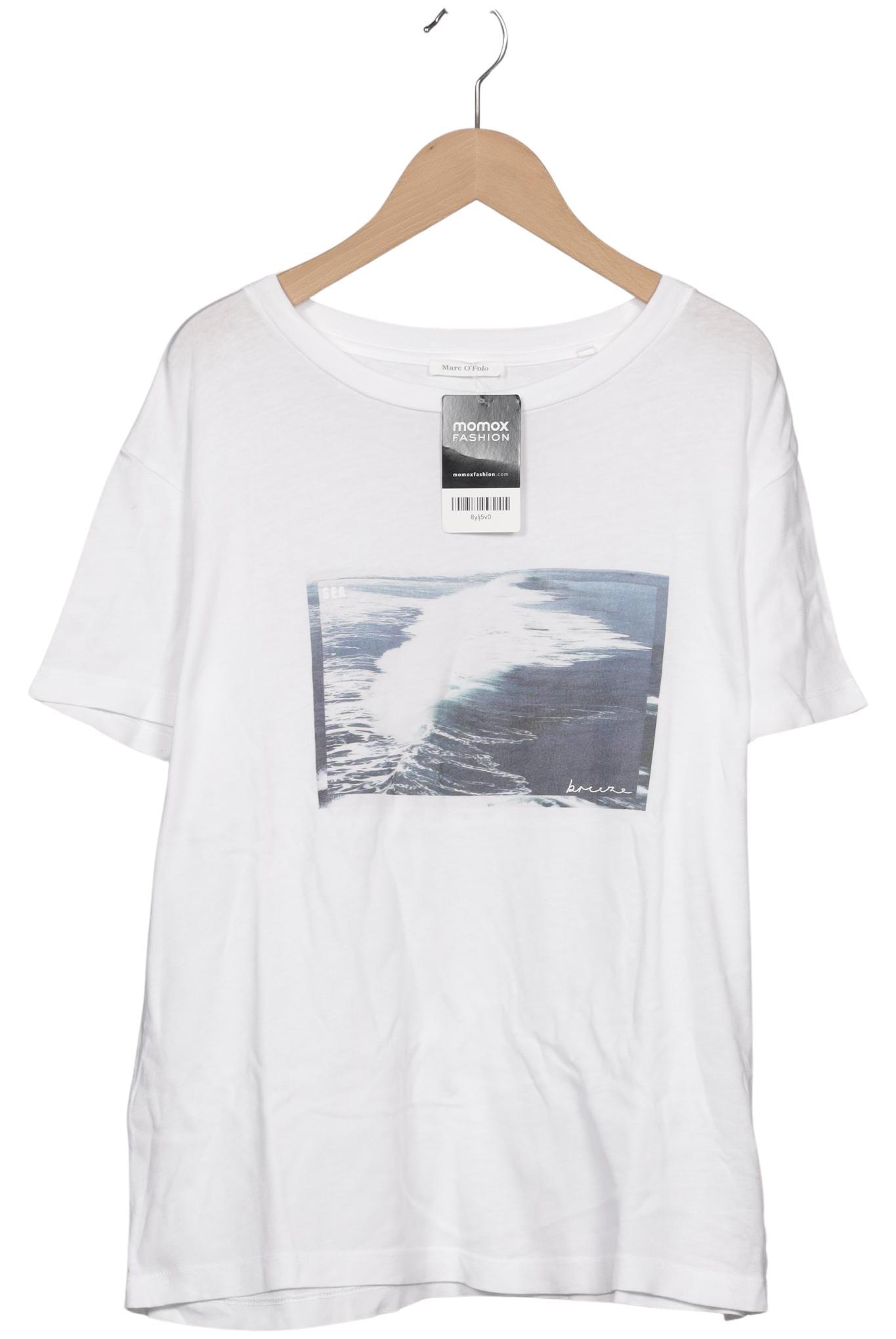 

Marc O Polo Damen T-Shirt, weiß, Gr. 38