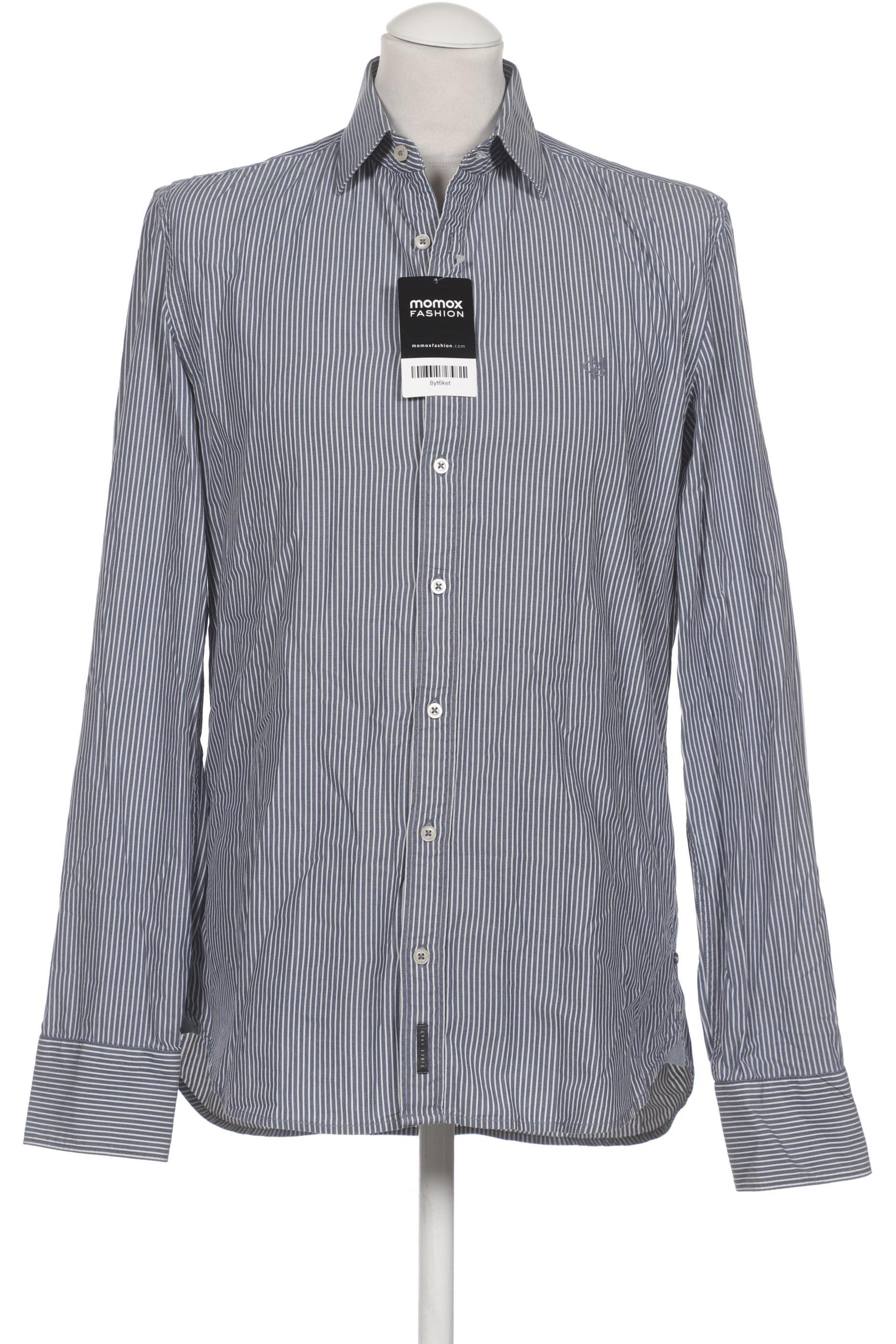

Marc O Polo Herren Hemd, marineblau, Gr. 48