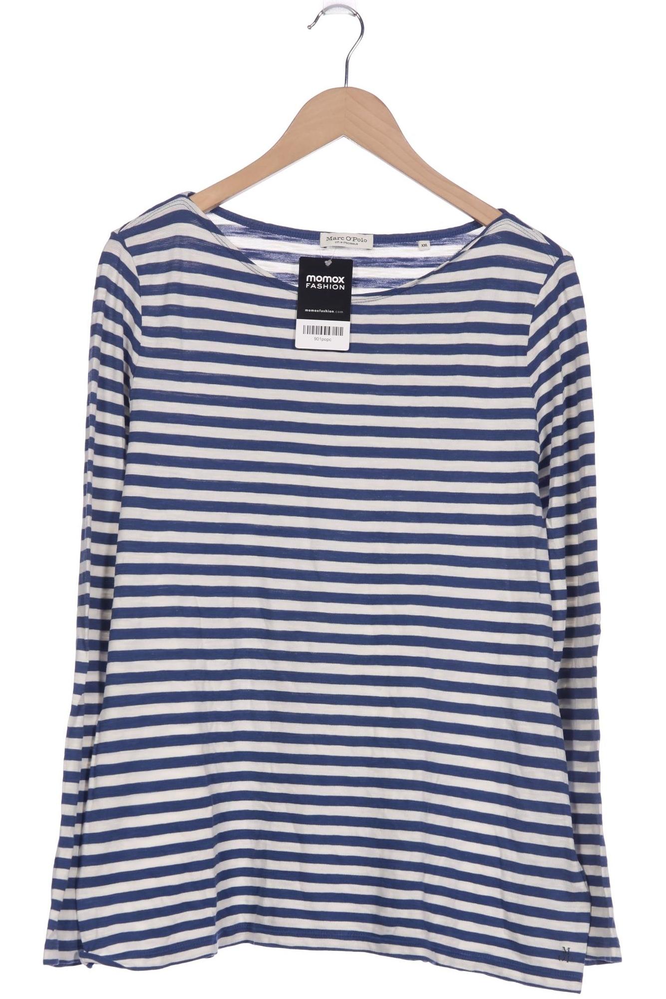 

Marc O Polo Damen Langarmshirt, weiß, Gr. 46
