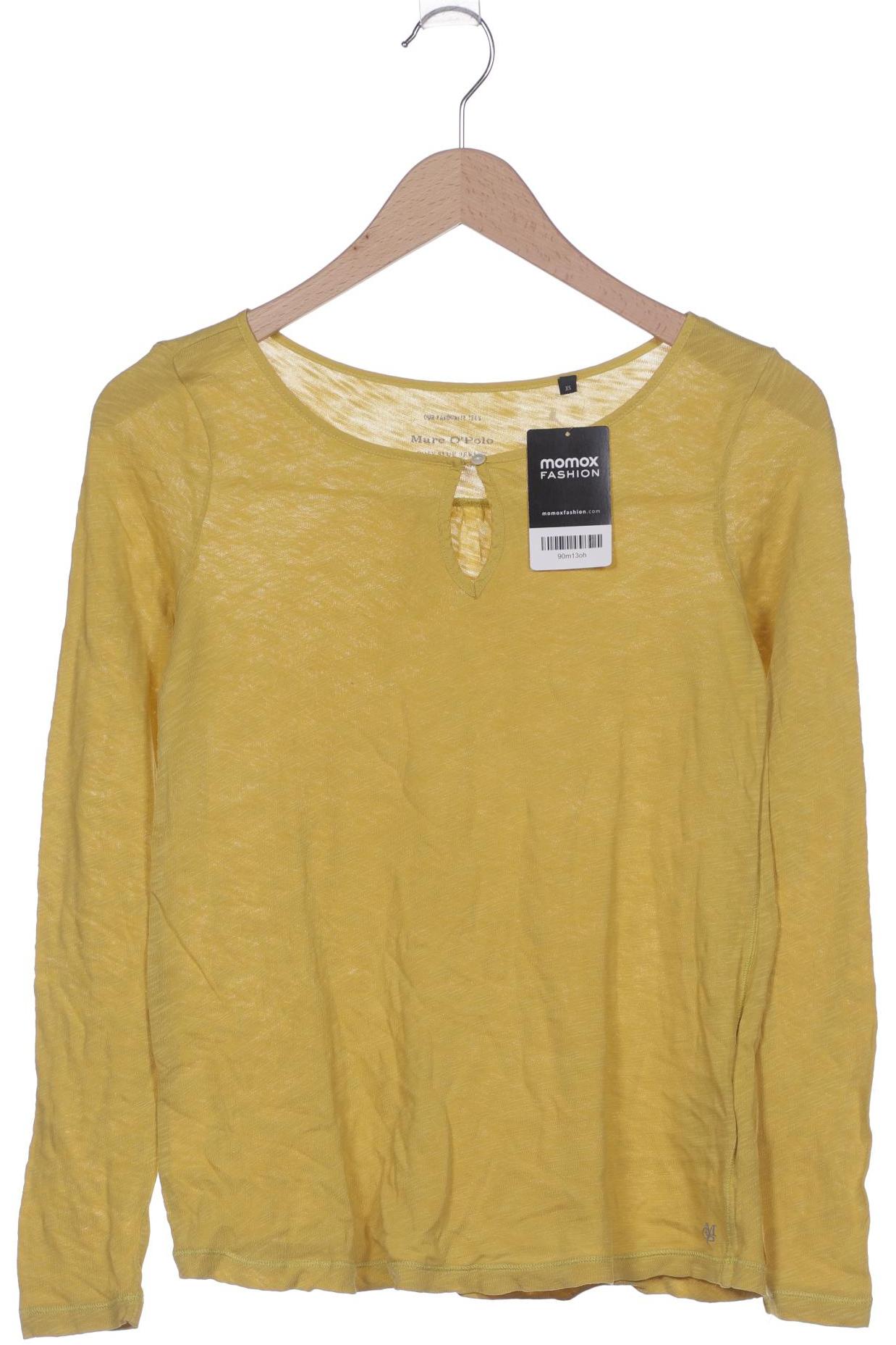 

Marc O Polo Damen Langarmshirt, gelb, Gr. 34
