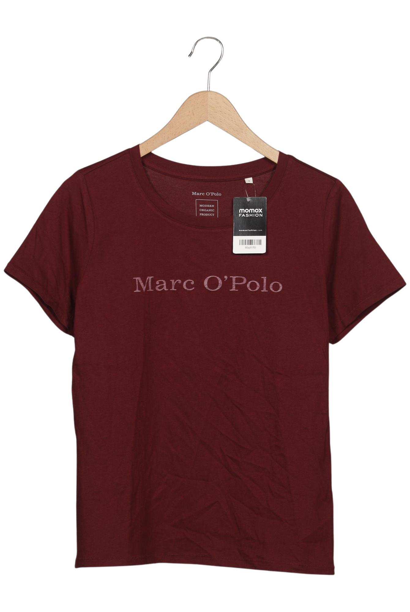 

Marc O Polo Damen T-Shirt, bordeaux, Gr. 38