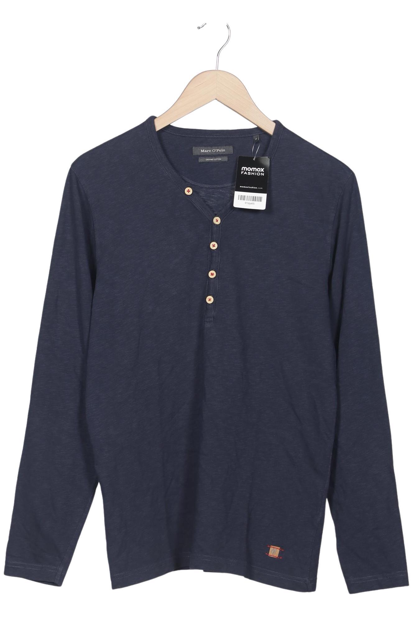 Thumbnail - Marc O Polo Herren Langarmshirt, marineblau, Gr. 48