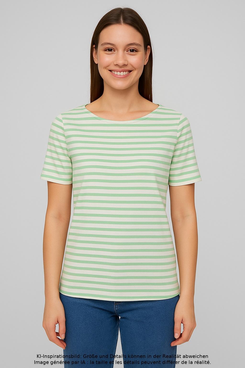 

Marc O Polo Damen T-Shirt, mehrfarbig, Gr. 36