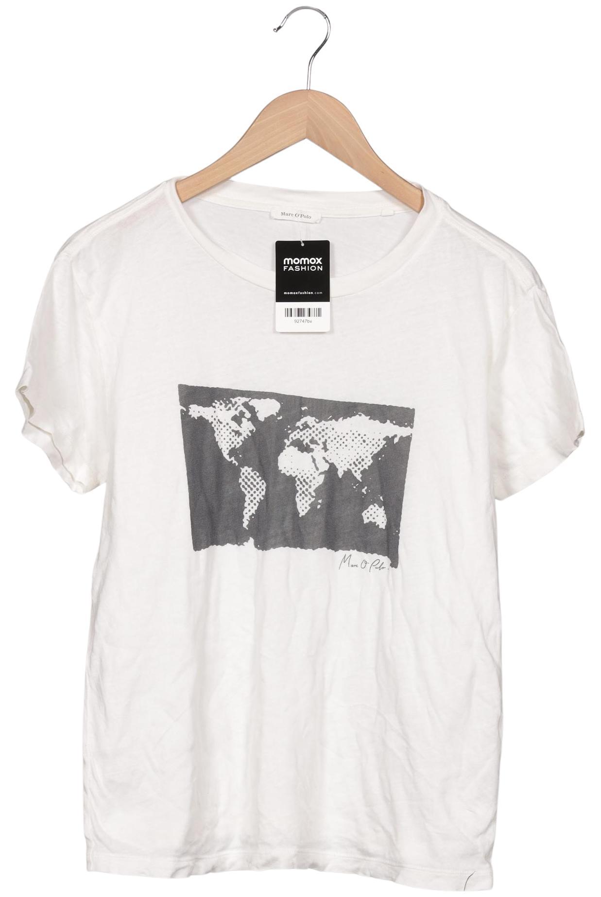 

Marc O Polo Damen T-Shirt, weiß, Gr. 34