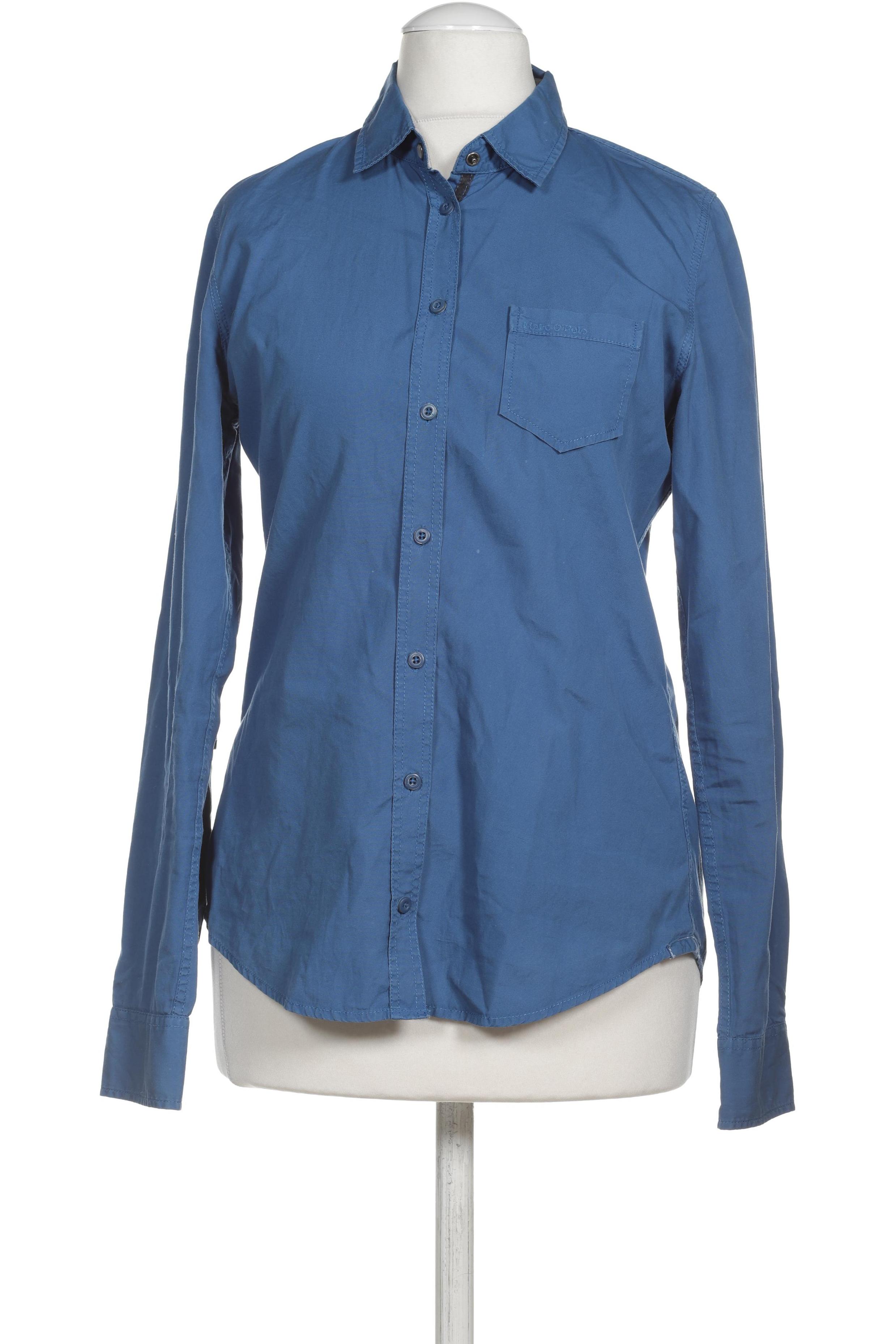 

Marc O Polo Damen Bluse, blau, Gr. 34