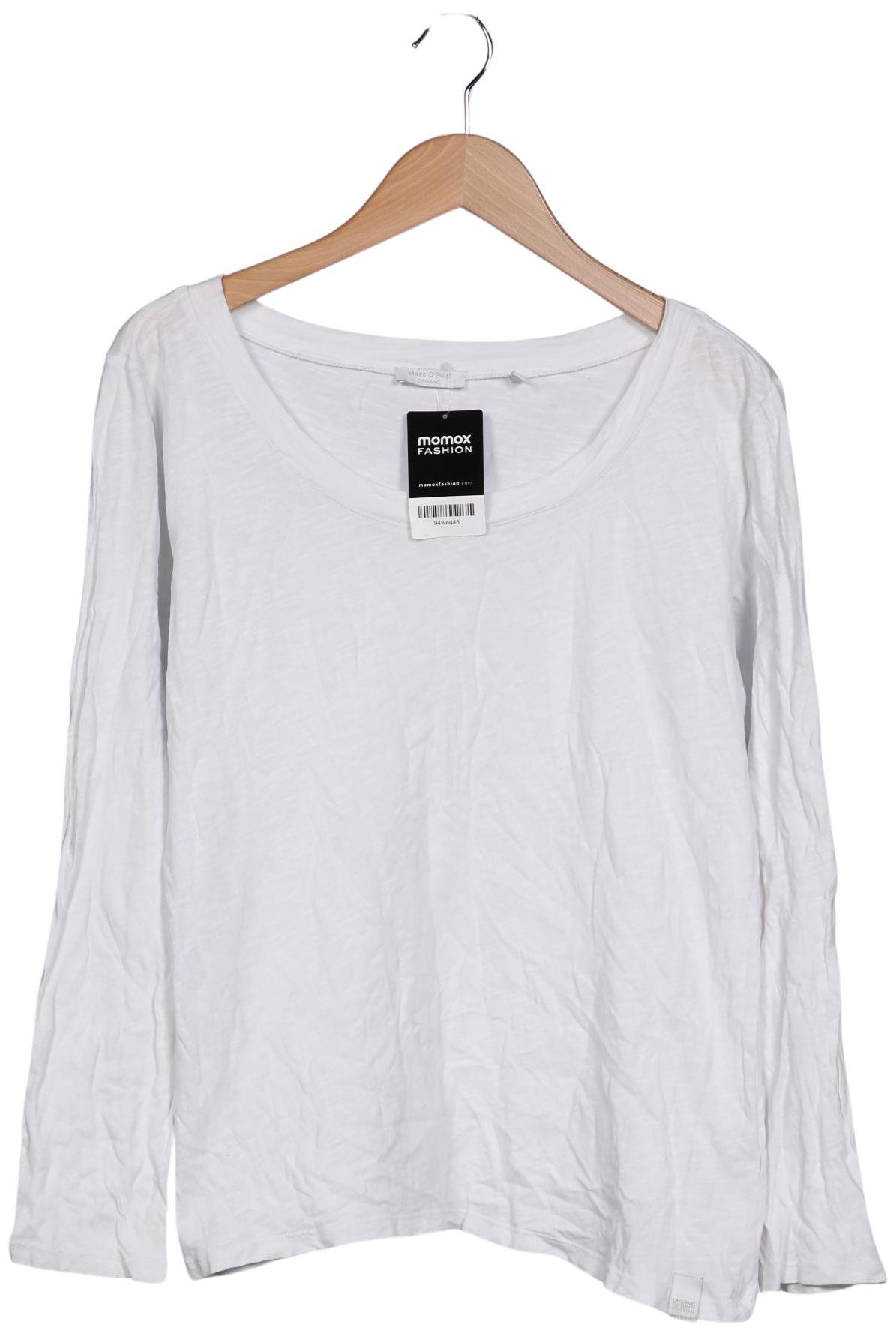 

Marc O Polo Damen Langarmshirt, weiß, Gr. 44