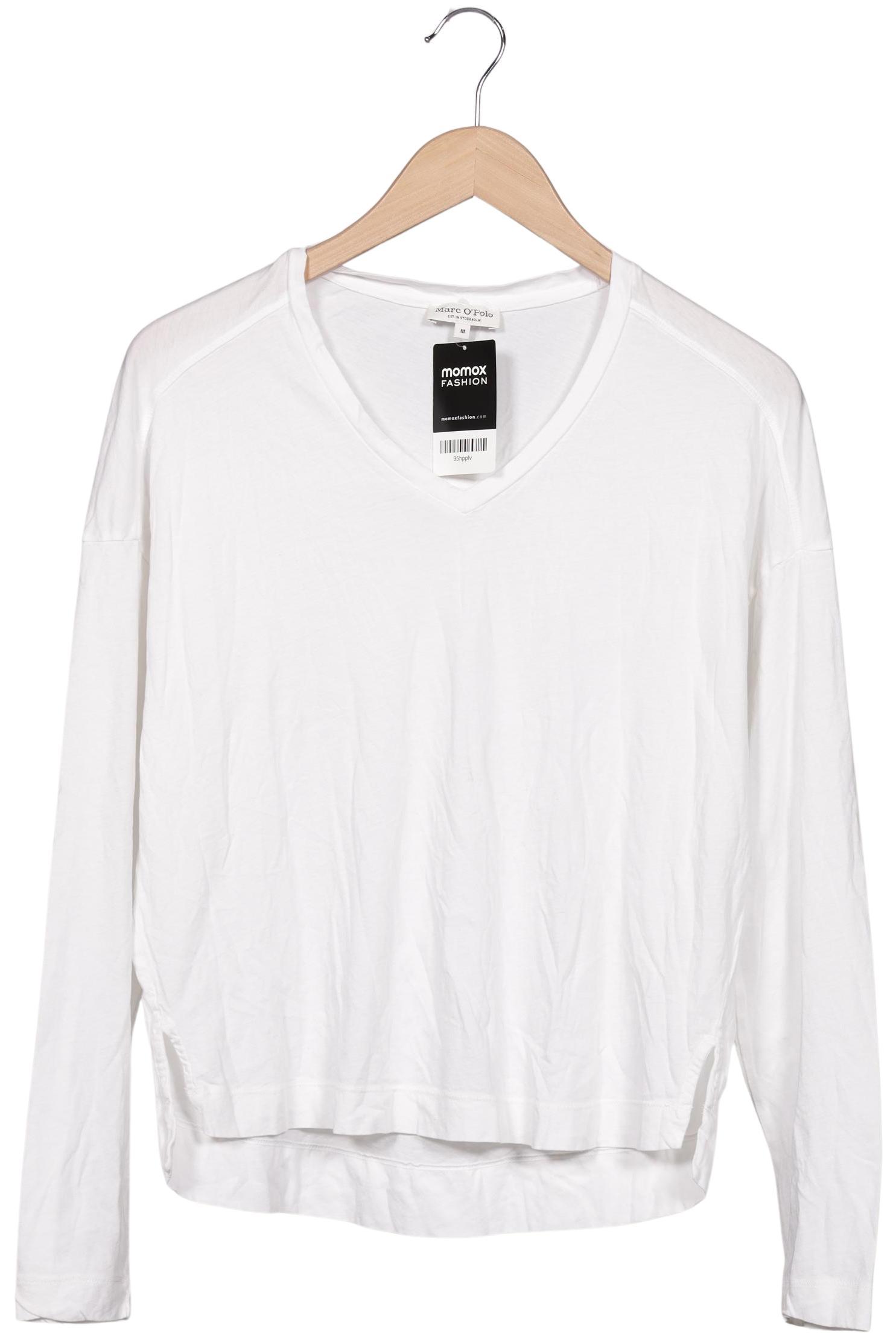 

Marc O Polo Damen Langarmshirt, weiß, Gr. 38