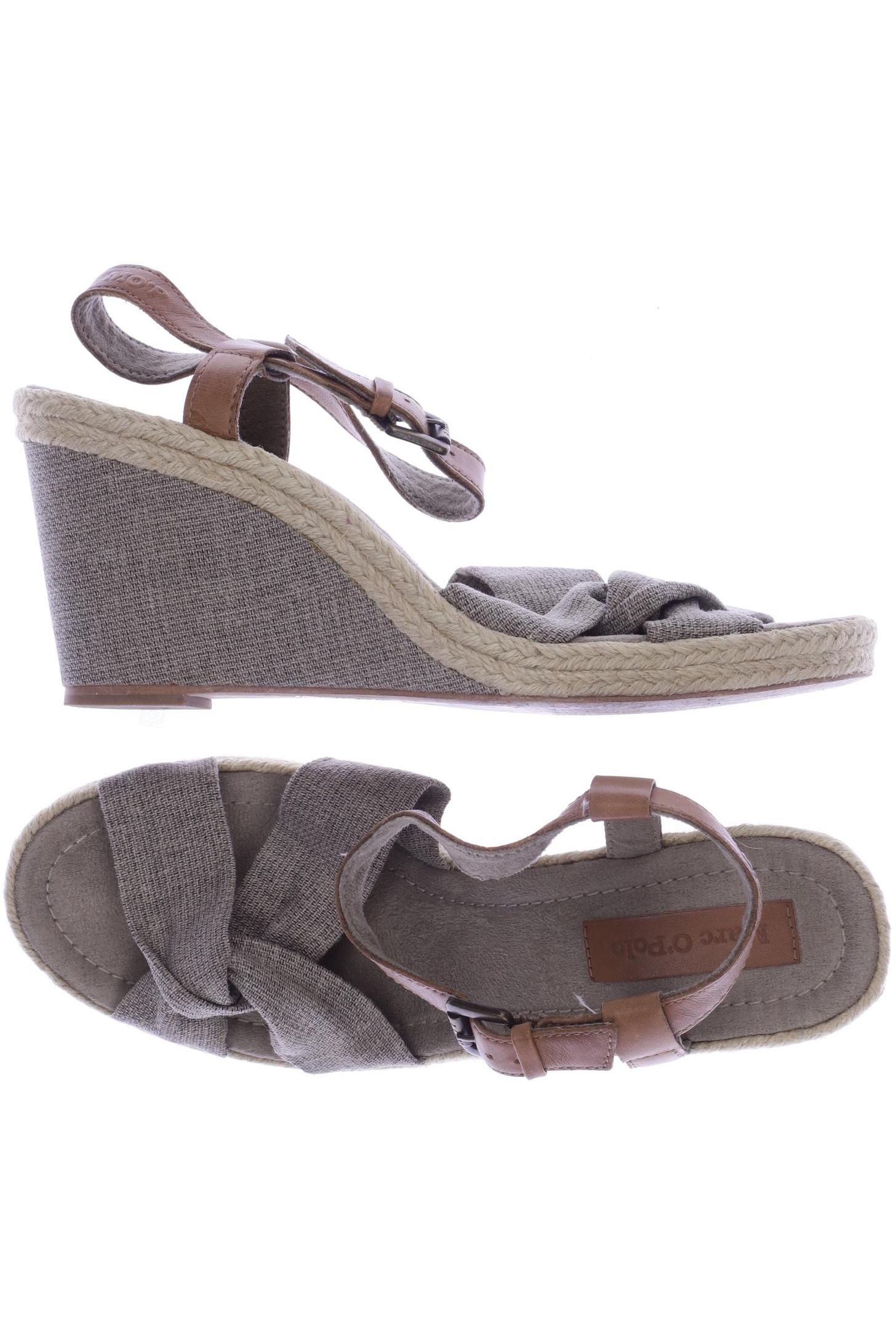 

Marc O Polo Damen Sandale, beige, Gr. 41
