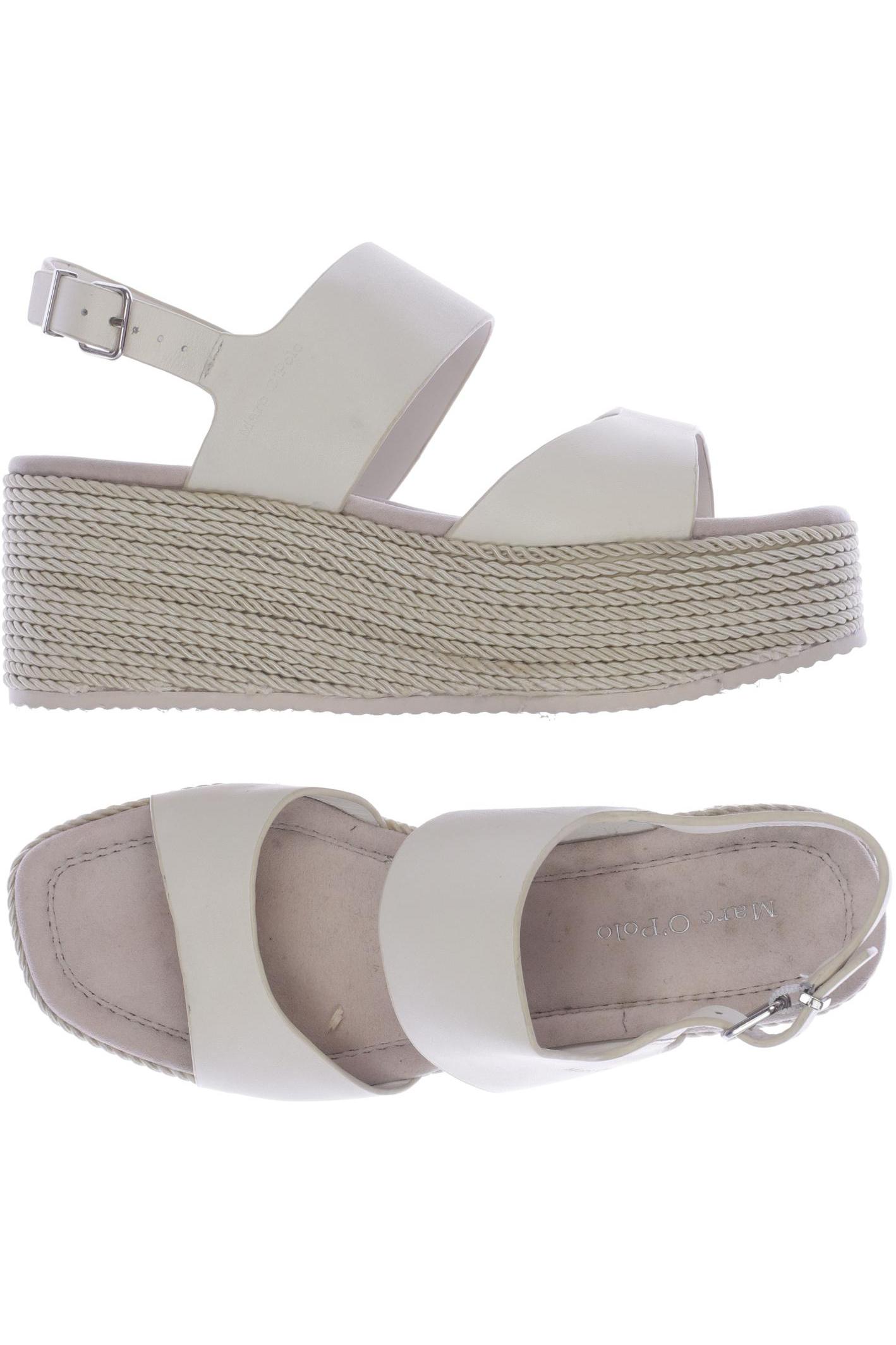 

Marc O Polo Damen Sandale, cremeweiß