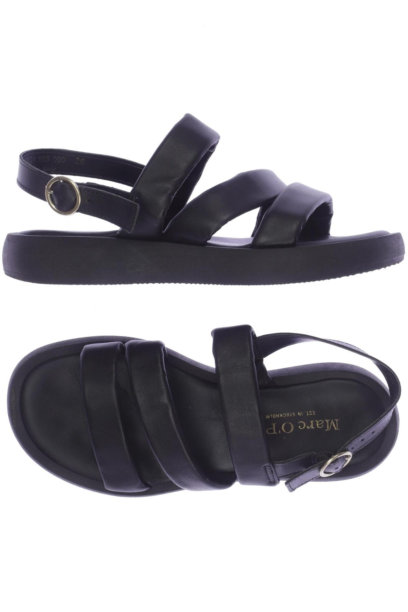 

Marc O Polo Damen Sandale, schwarz, Gr. 36